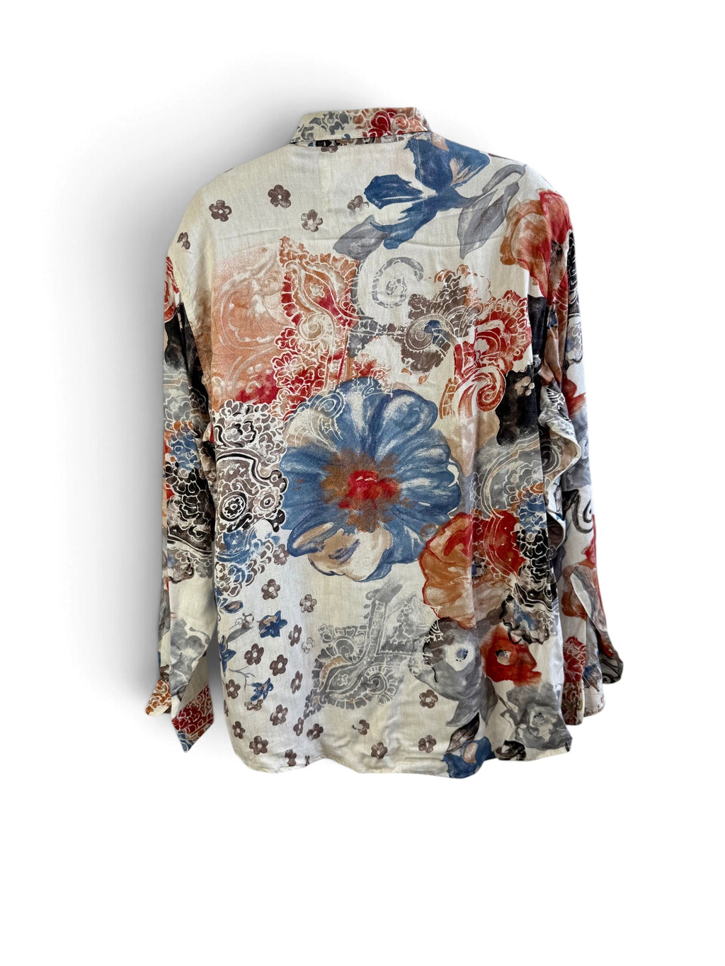 Abstract Floral Vintage Shirt
