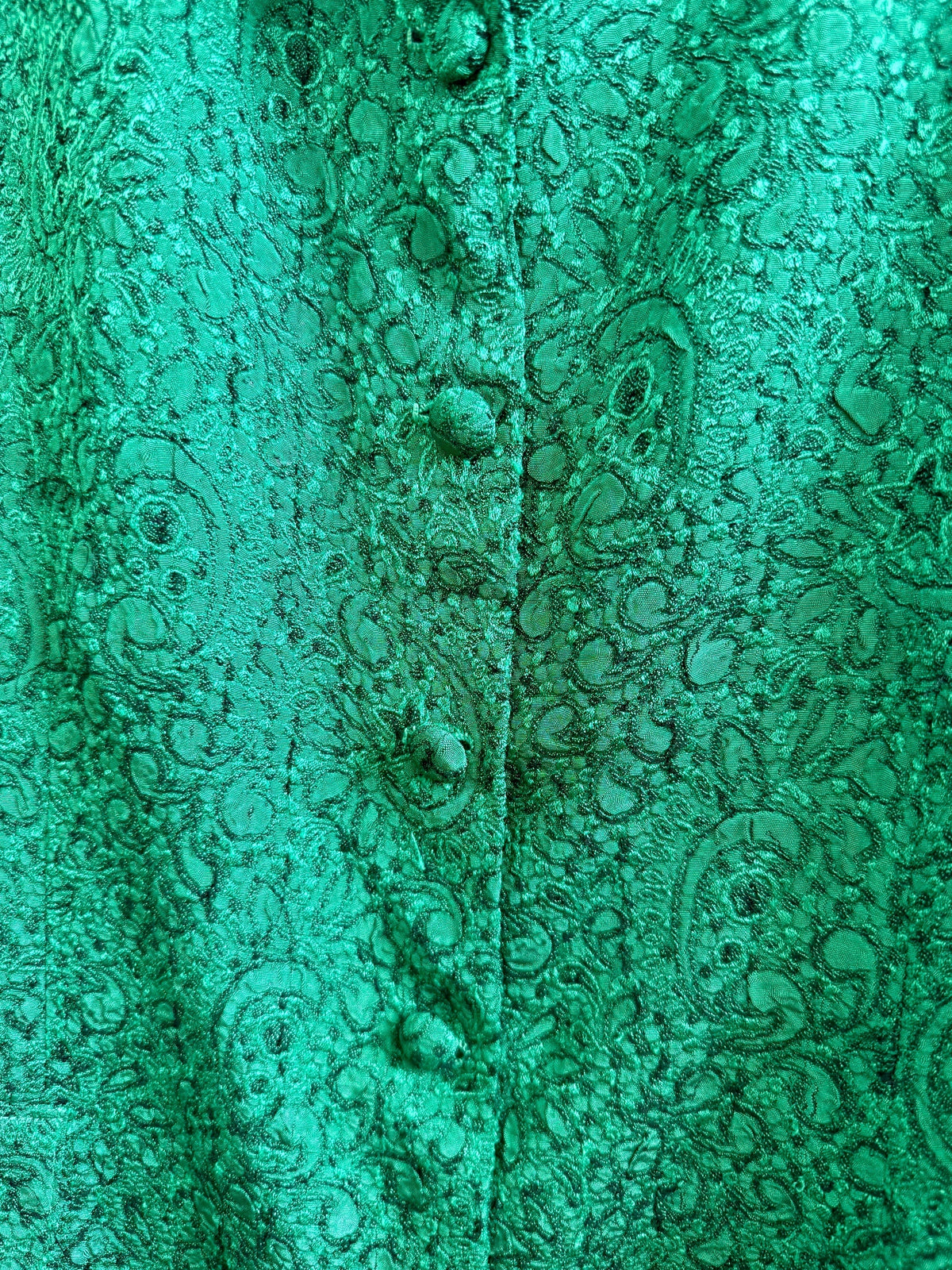 Emerald Jacquard Blazer