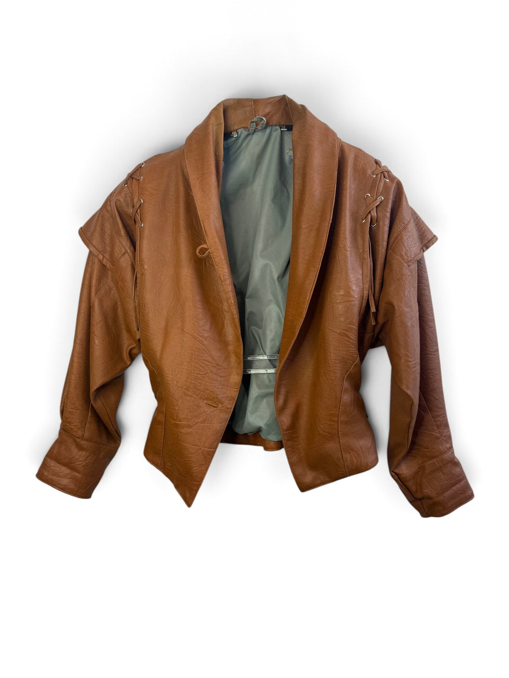 Vintage Faux Leather Jacket