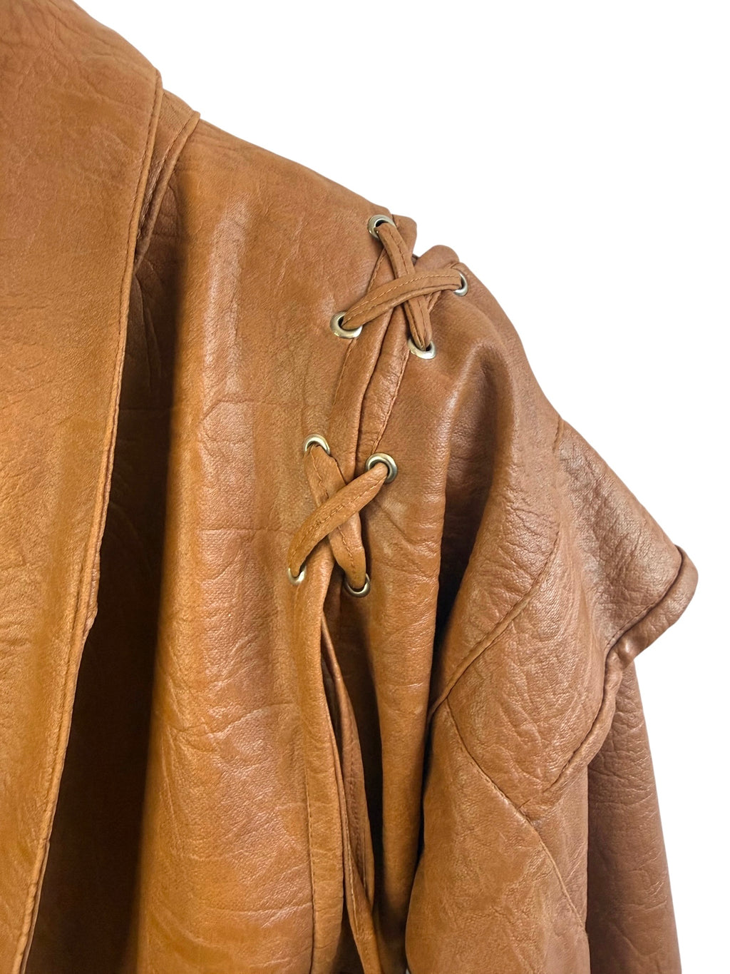 Vintage Faux Leather Jacket