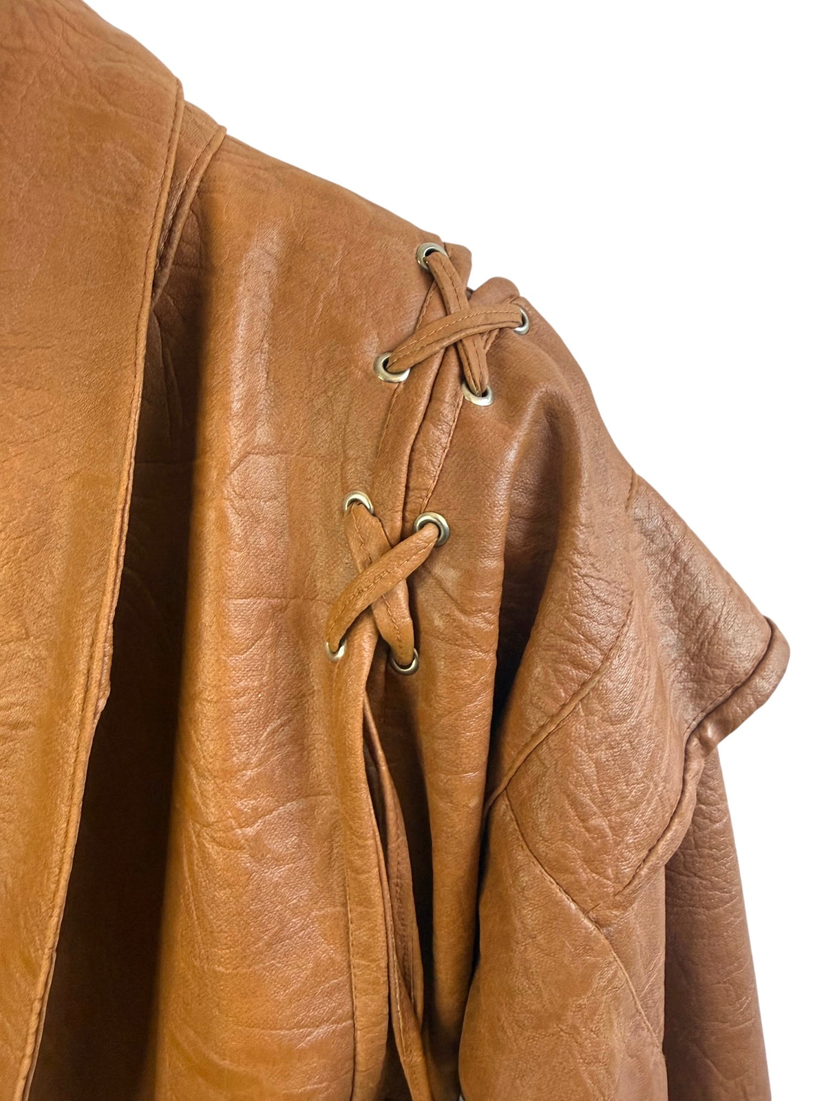 Vintage Faux Leather Jacket