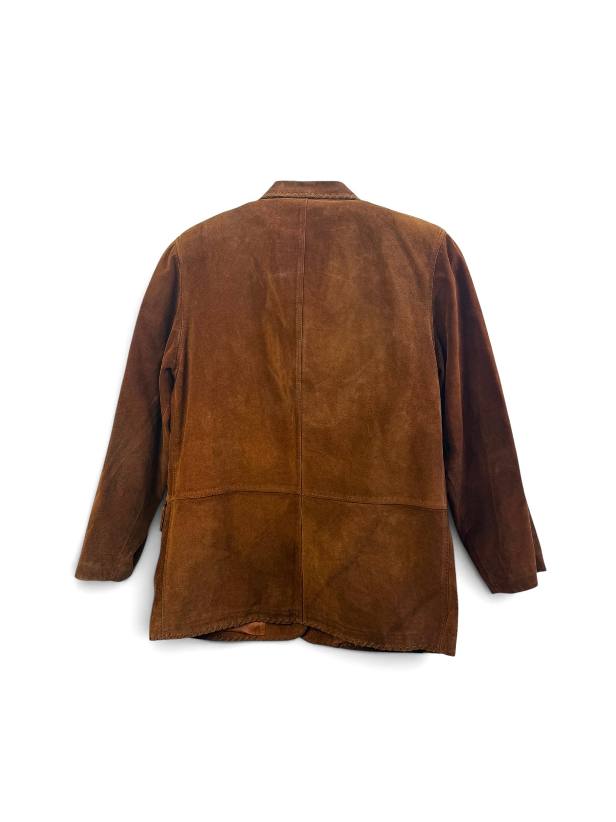 Vintage Suede Leather Blazer