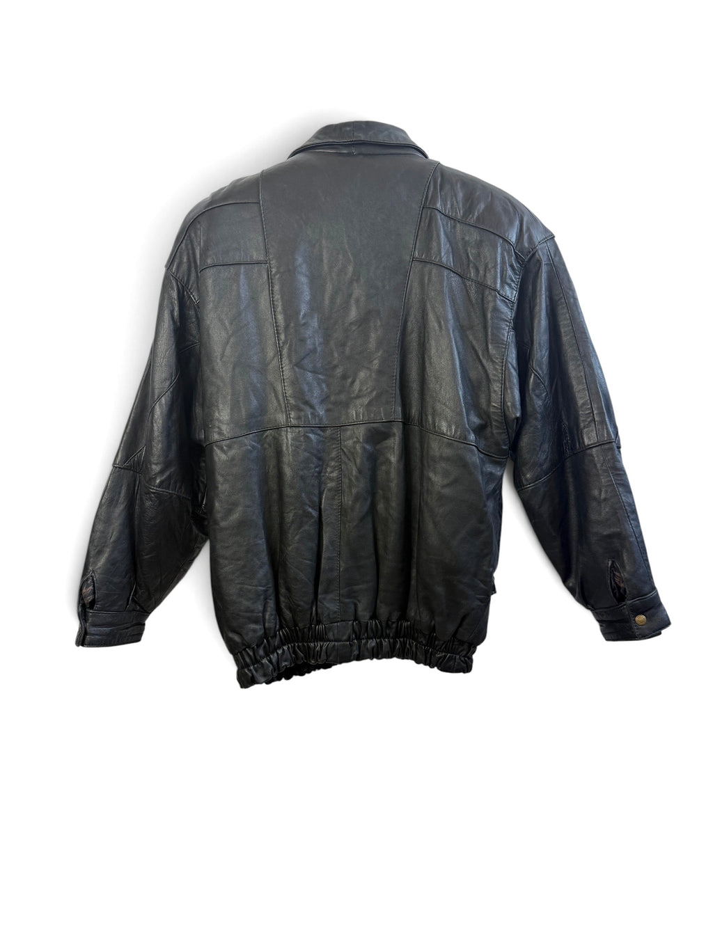 Vintage Leather Bomber