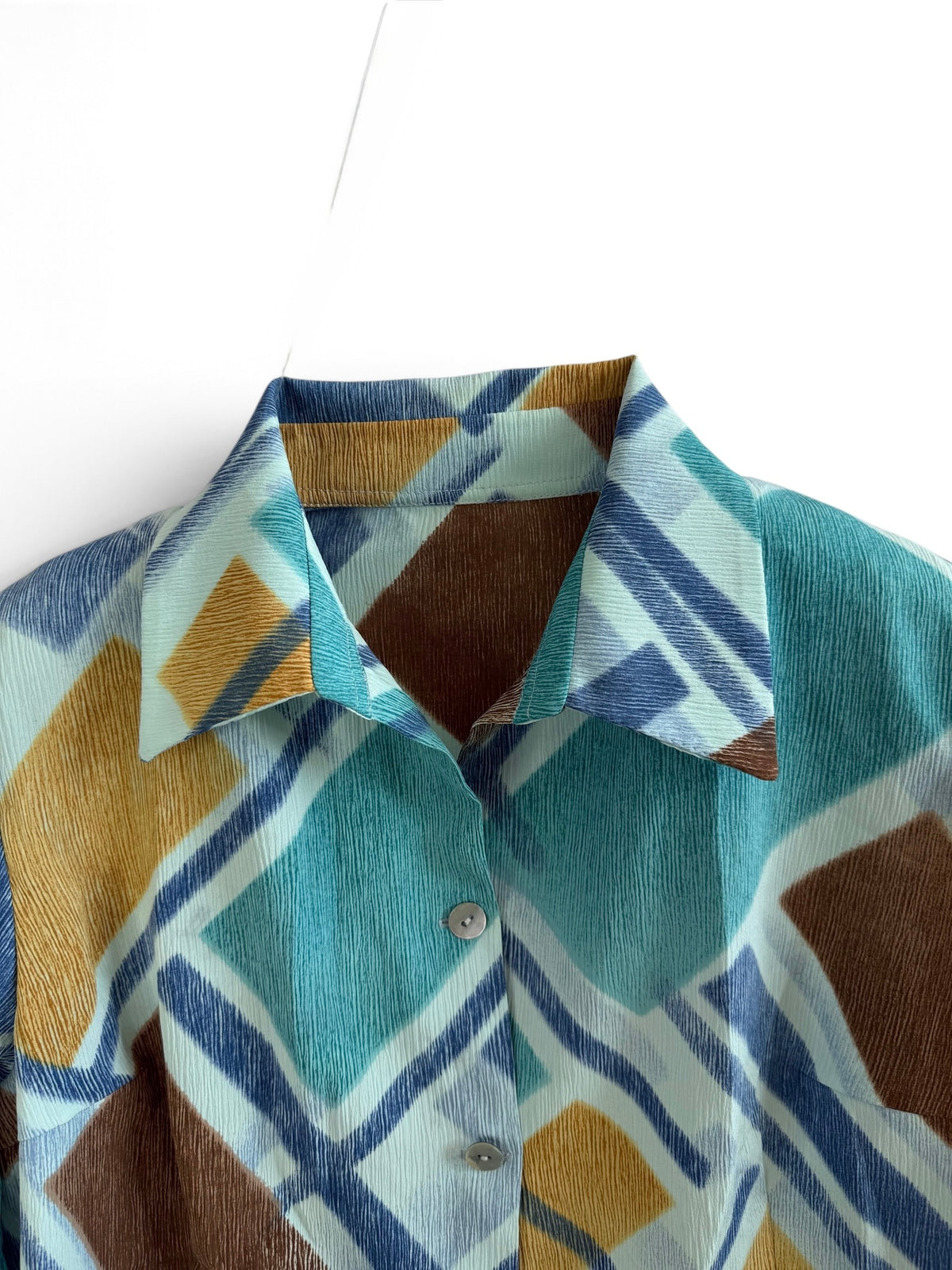 Vintage Printed Blouse
