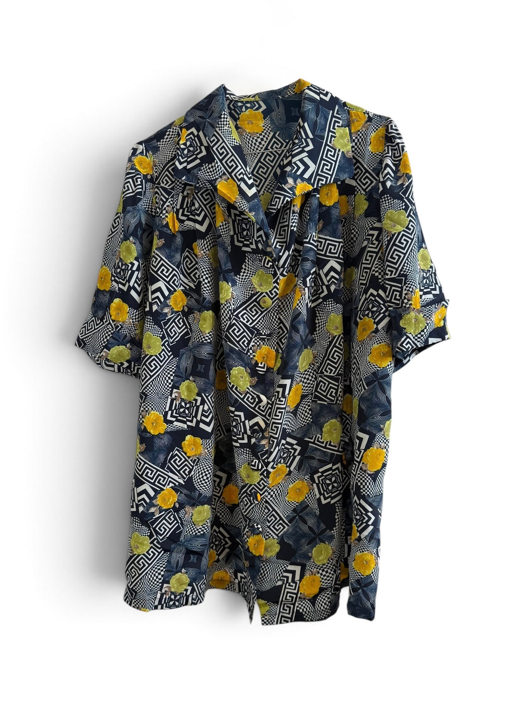 Vintage Floral Blouse