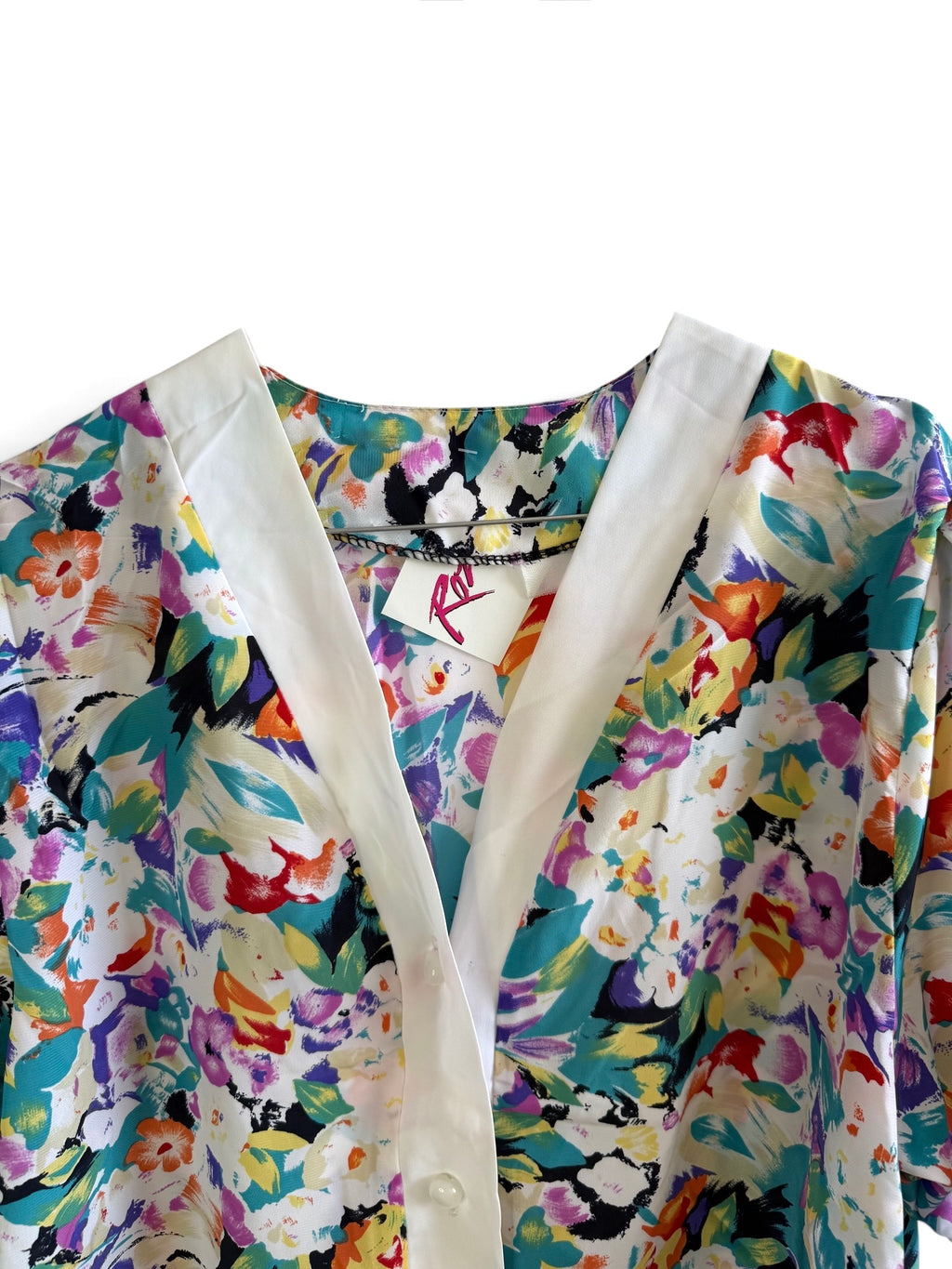 Vintage Floral Blouse