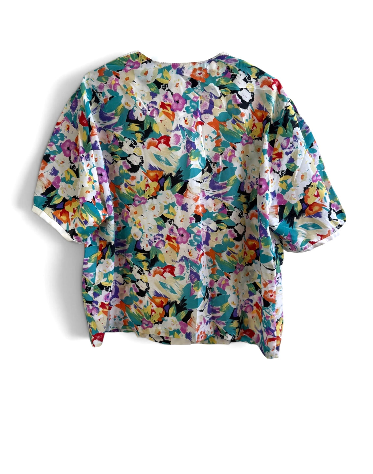 Vintage Floral Blouse