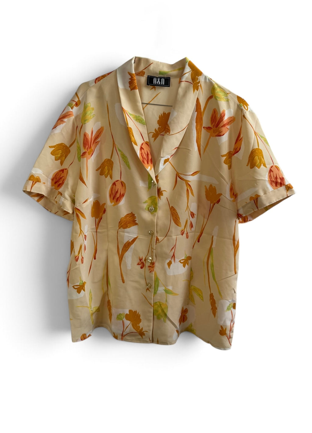 Vintage Floral Blouse