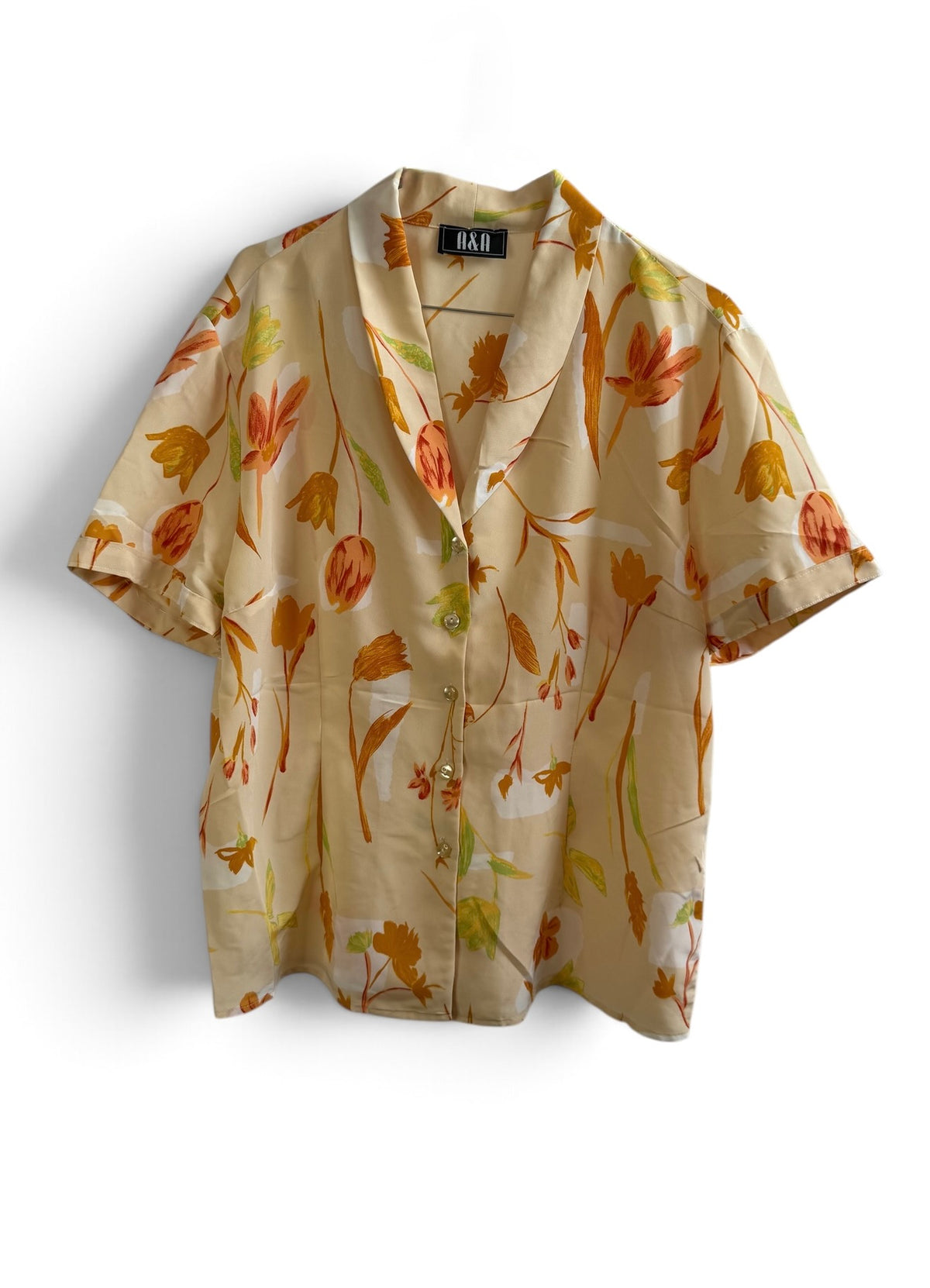 Vintage Floral Blouse