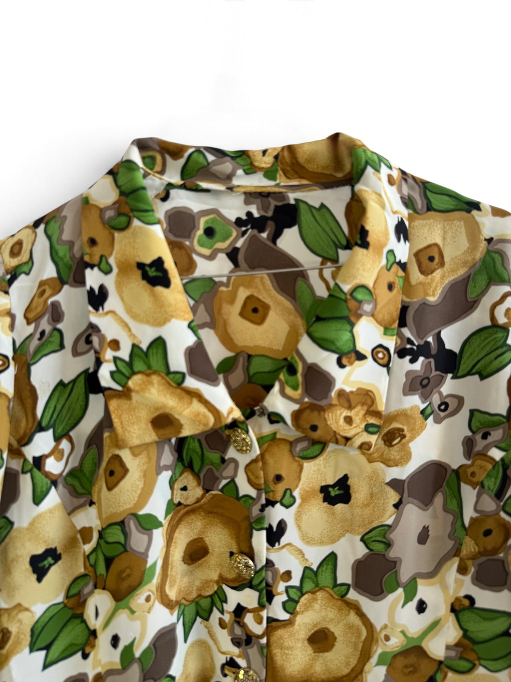 Vintage Floral Blouse