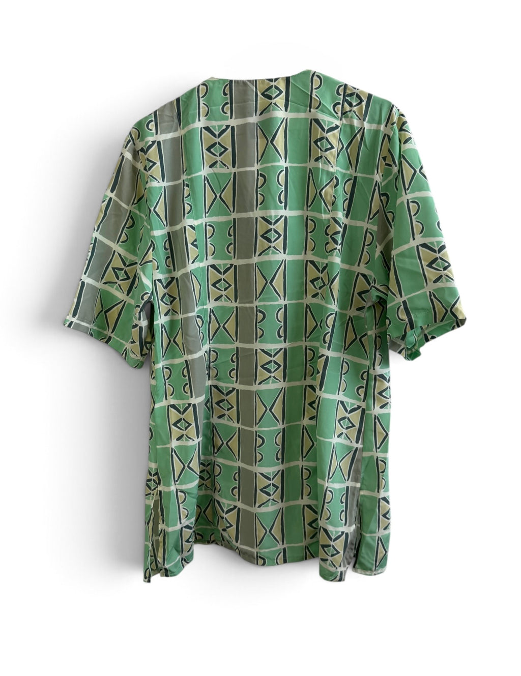 Vintage Printed Blouse