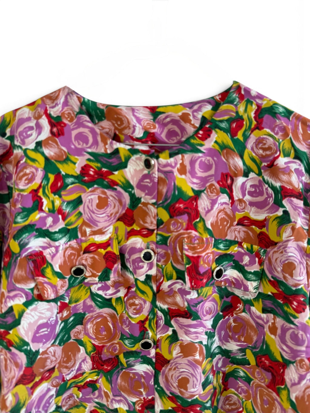Vintage Floral Blouse