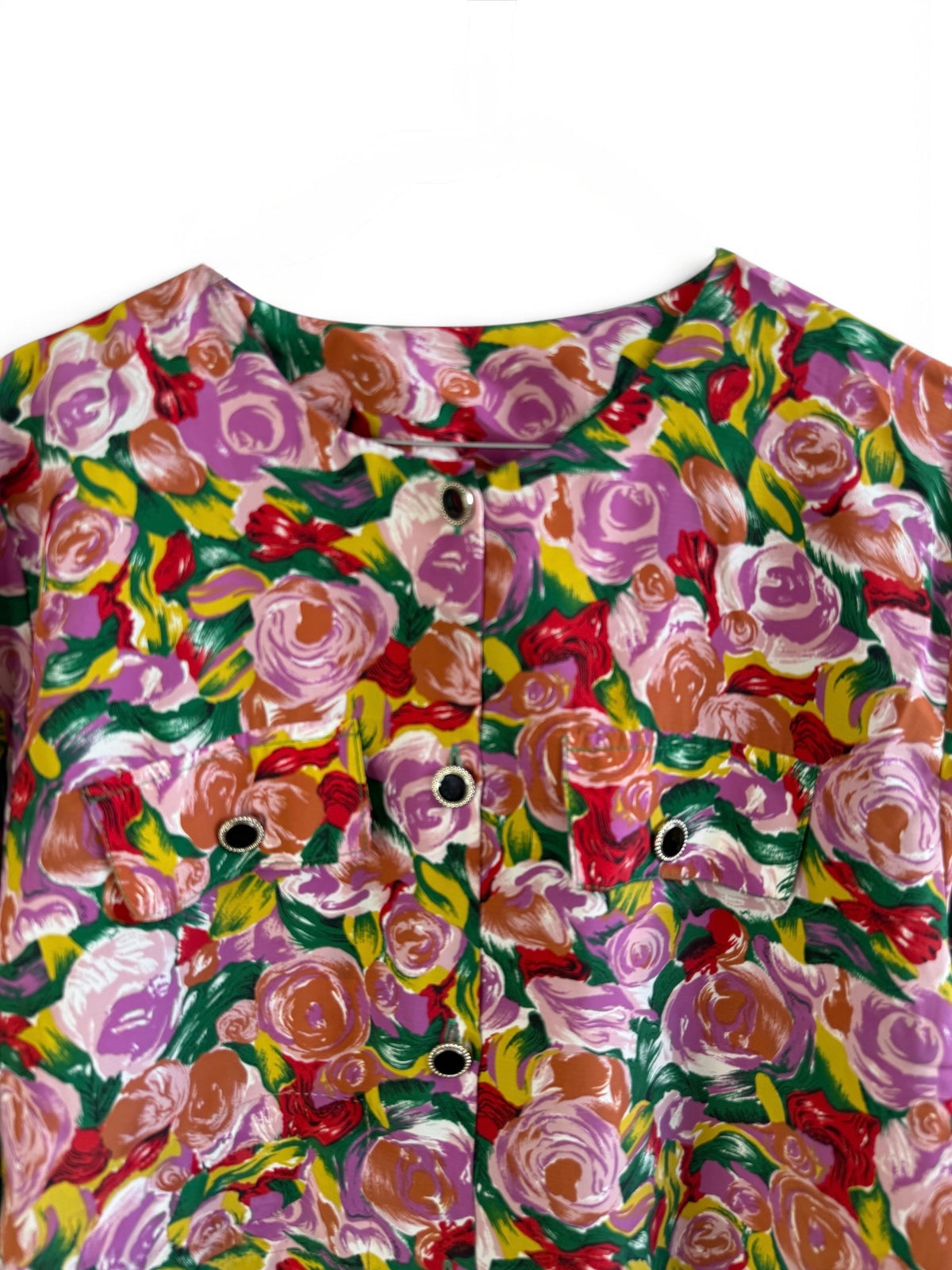 Vintage Floral Blouse