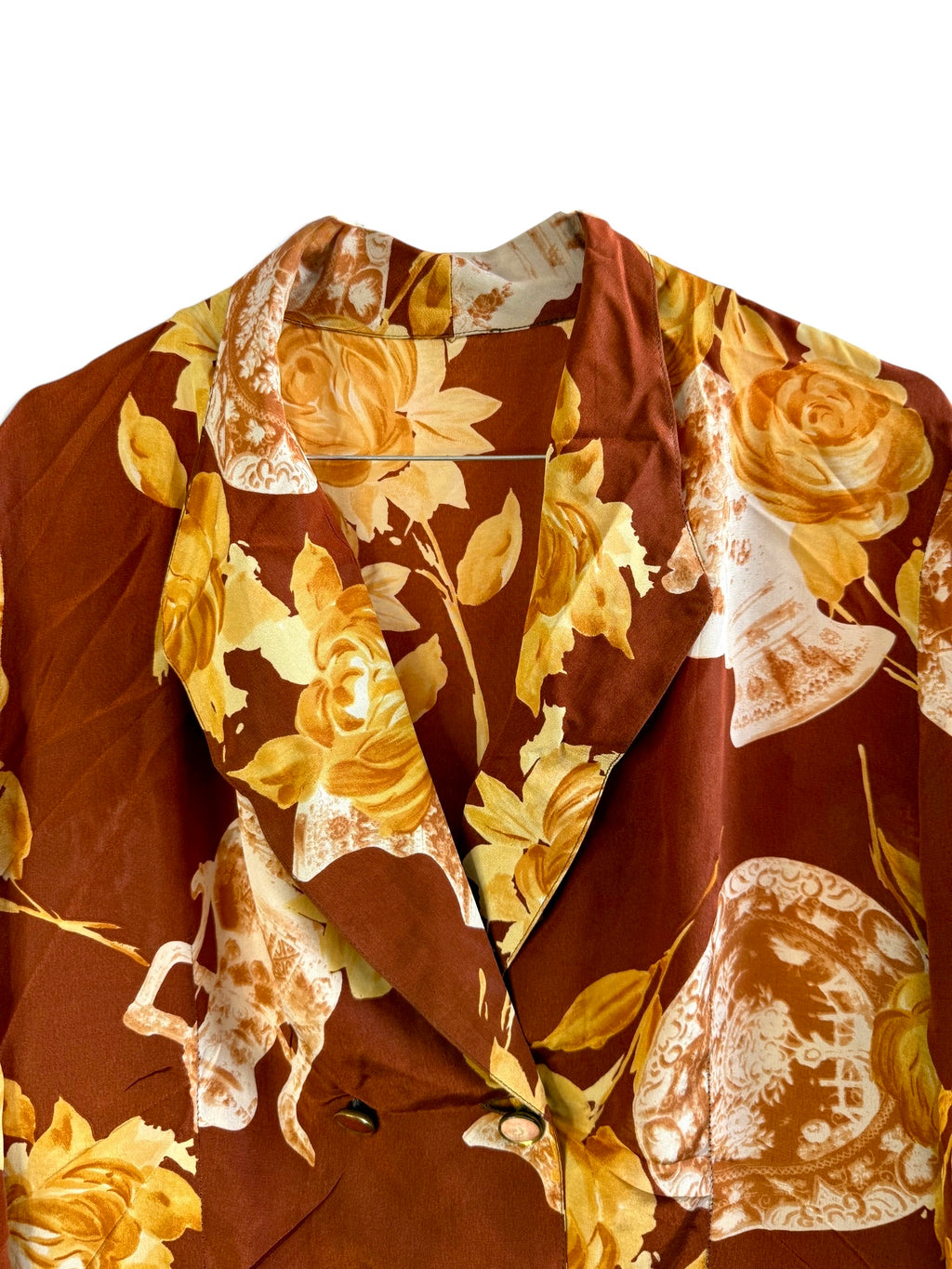Vintage Floral Blouse