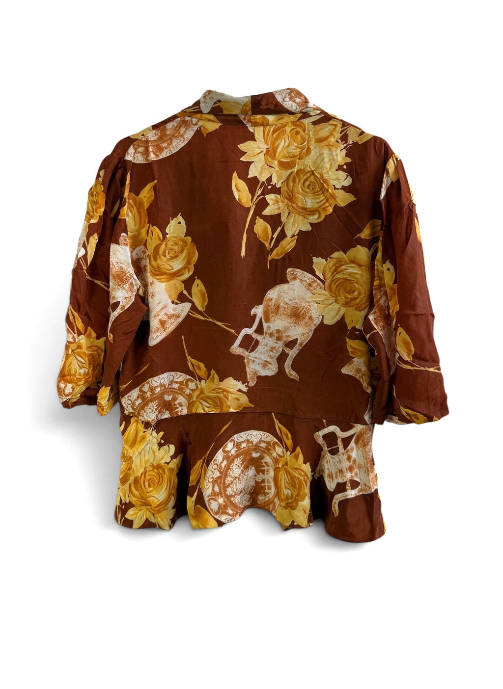 Vintage Floral Blouse