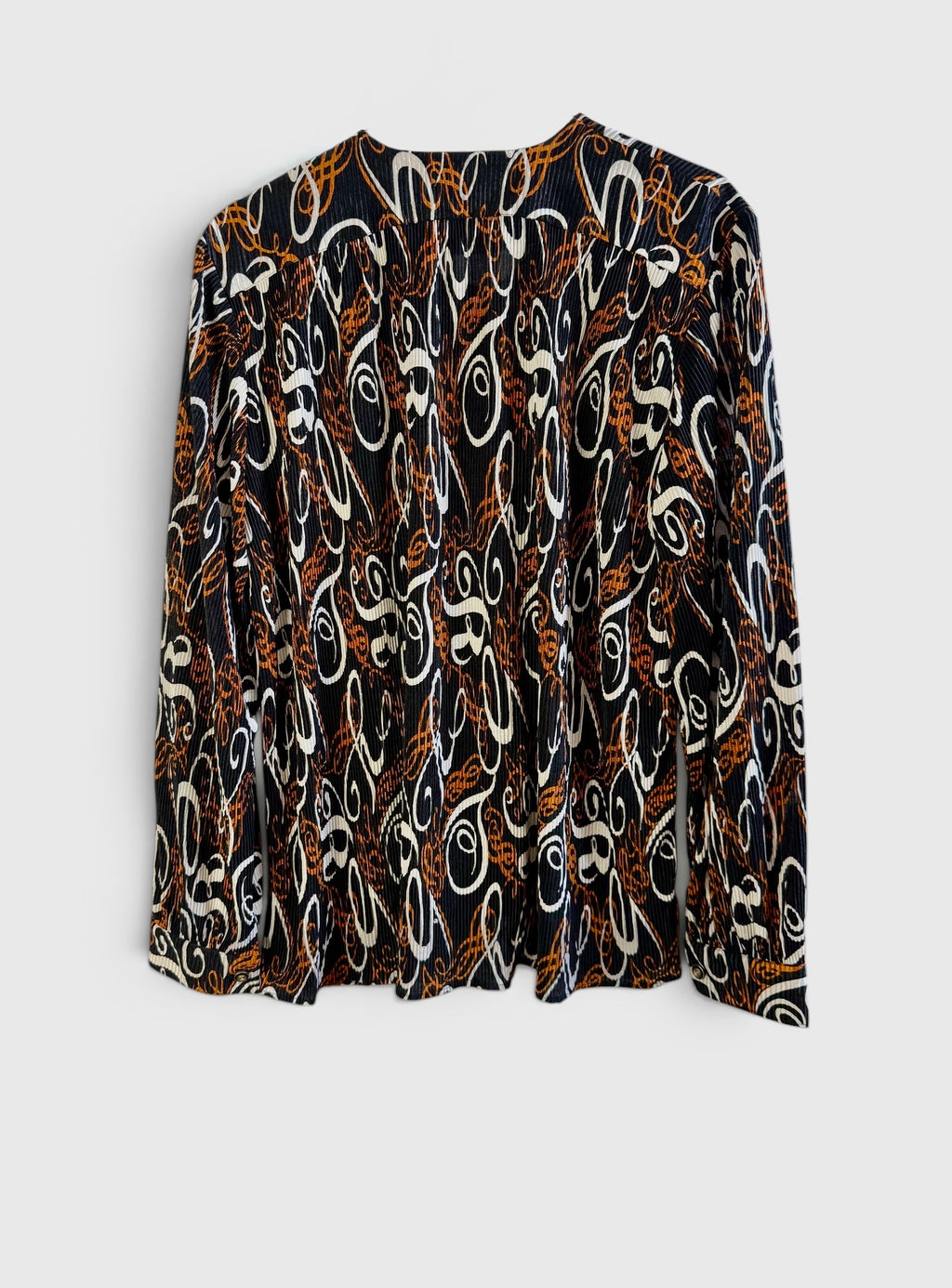 Vintage Printed Blouse