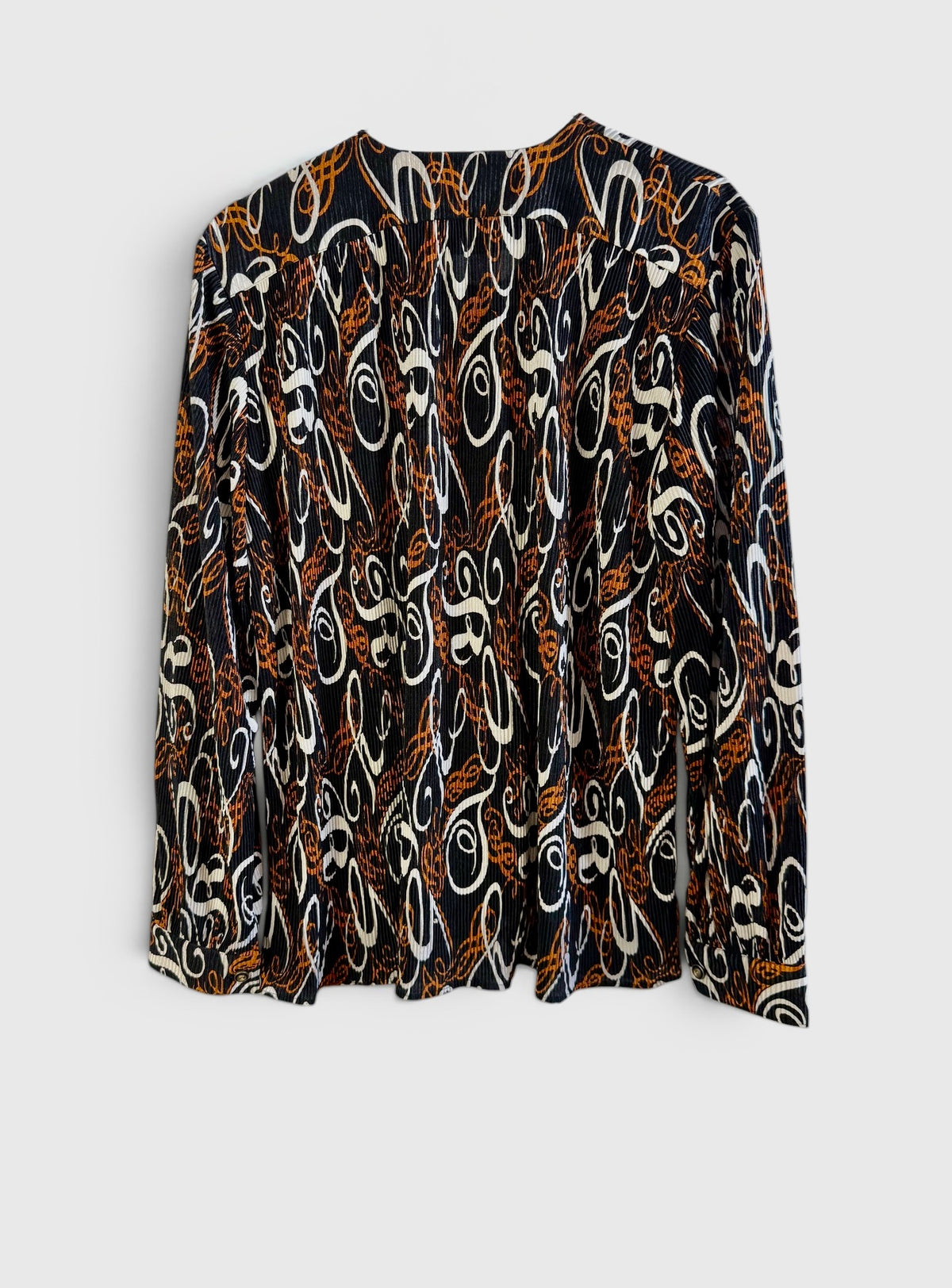 Vintage Printed Blouse