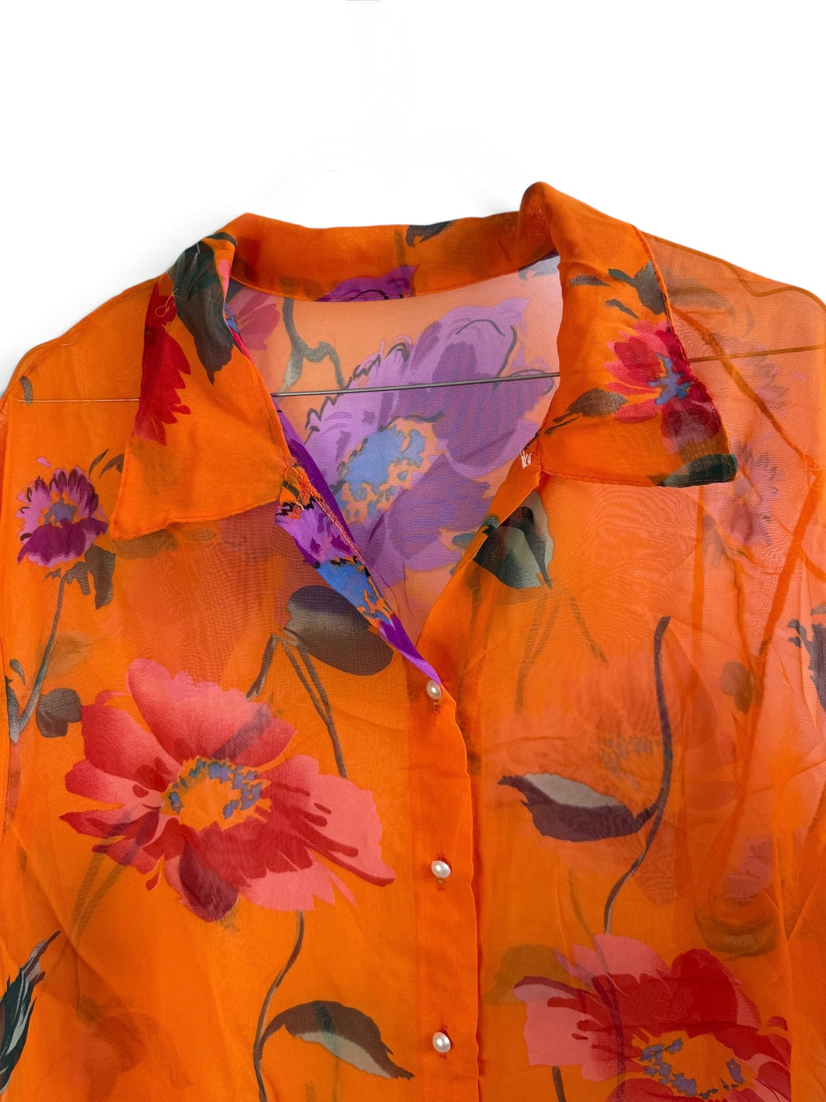 Vintage Floral Blouse