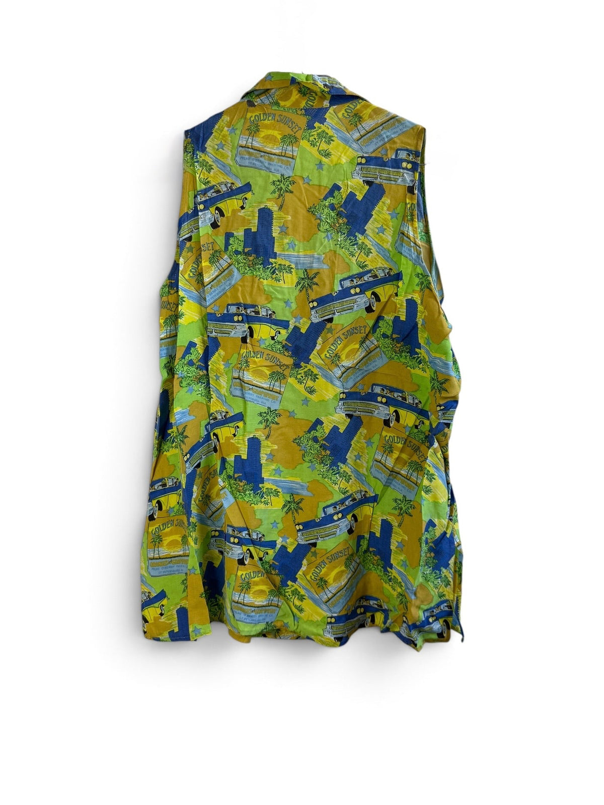 Vintage Printed Blouse
