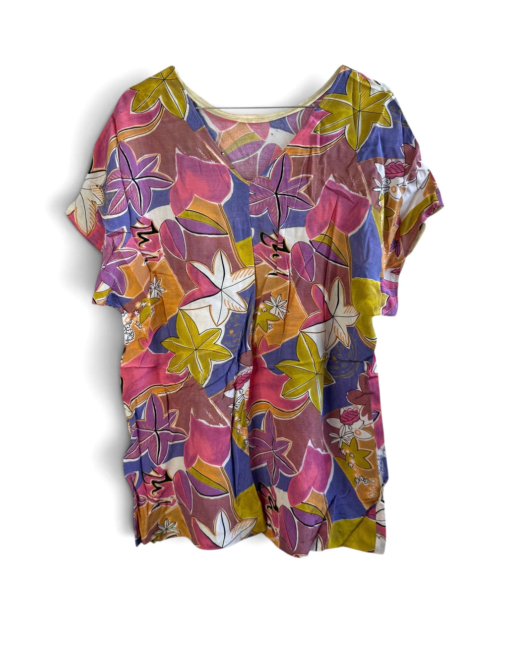 Vintage Printed Blouse