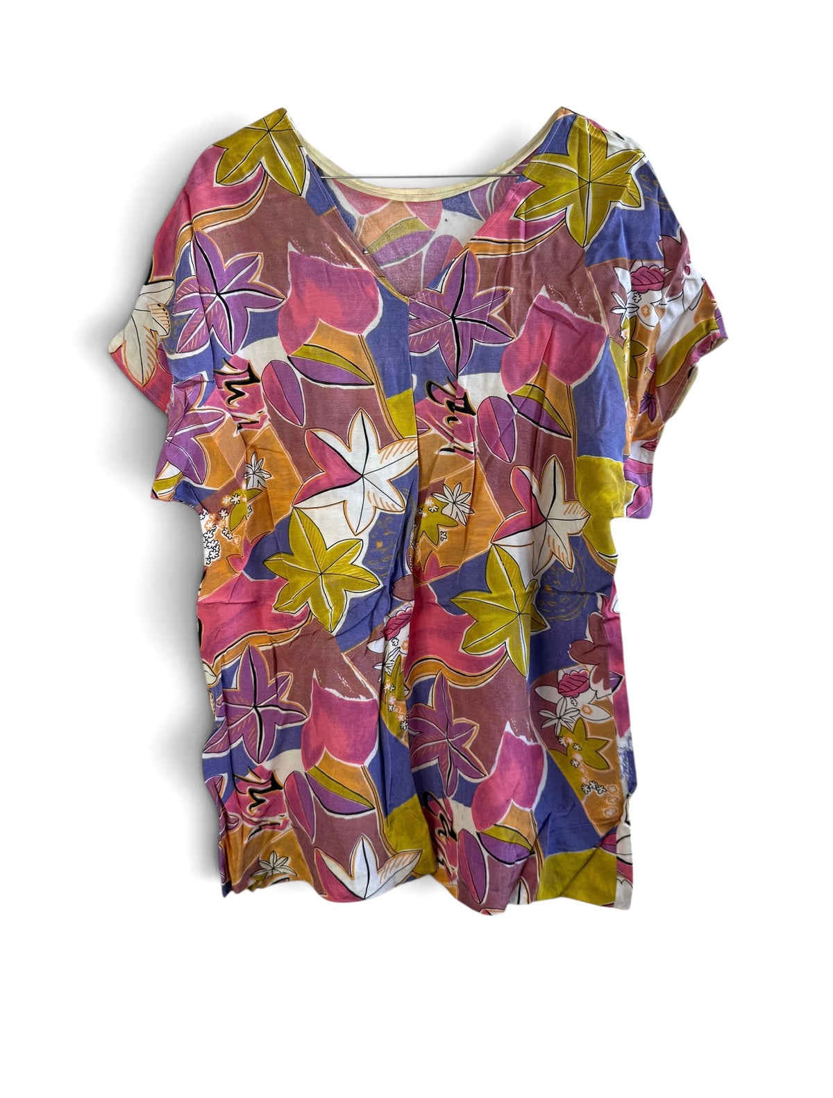 Vintage Printed Blouse