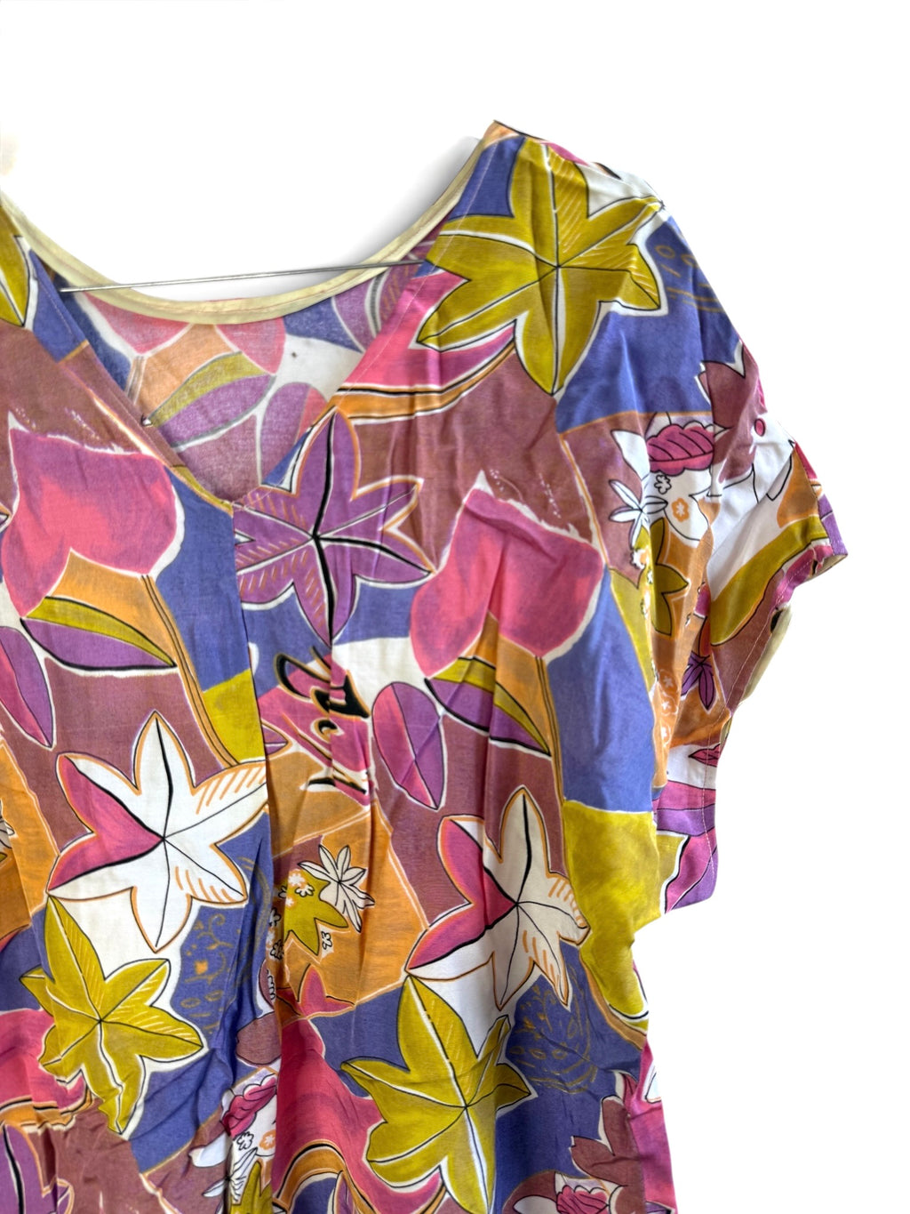 Vintage Printed Blouse