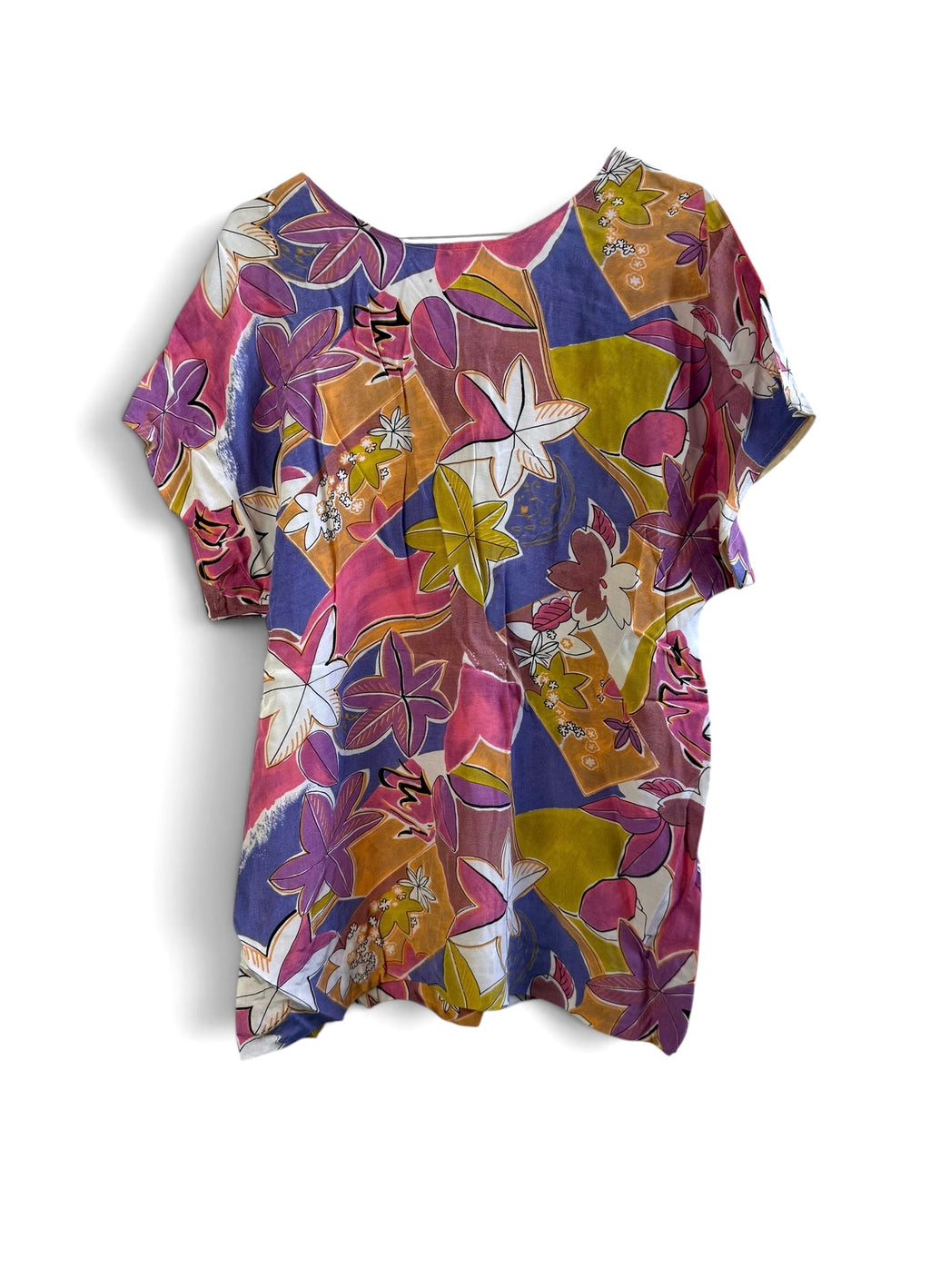 Vintage Printed Blouse