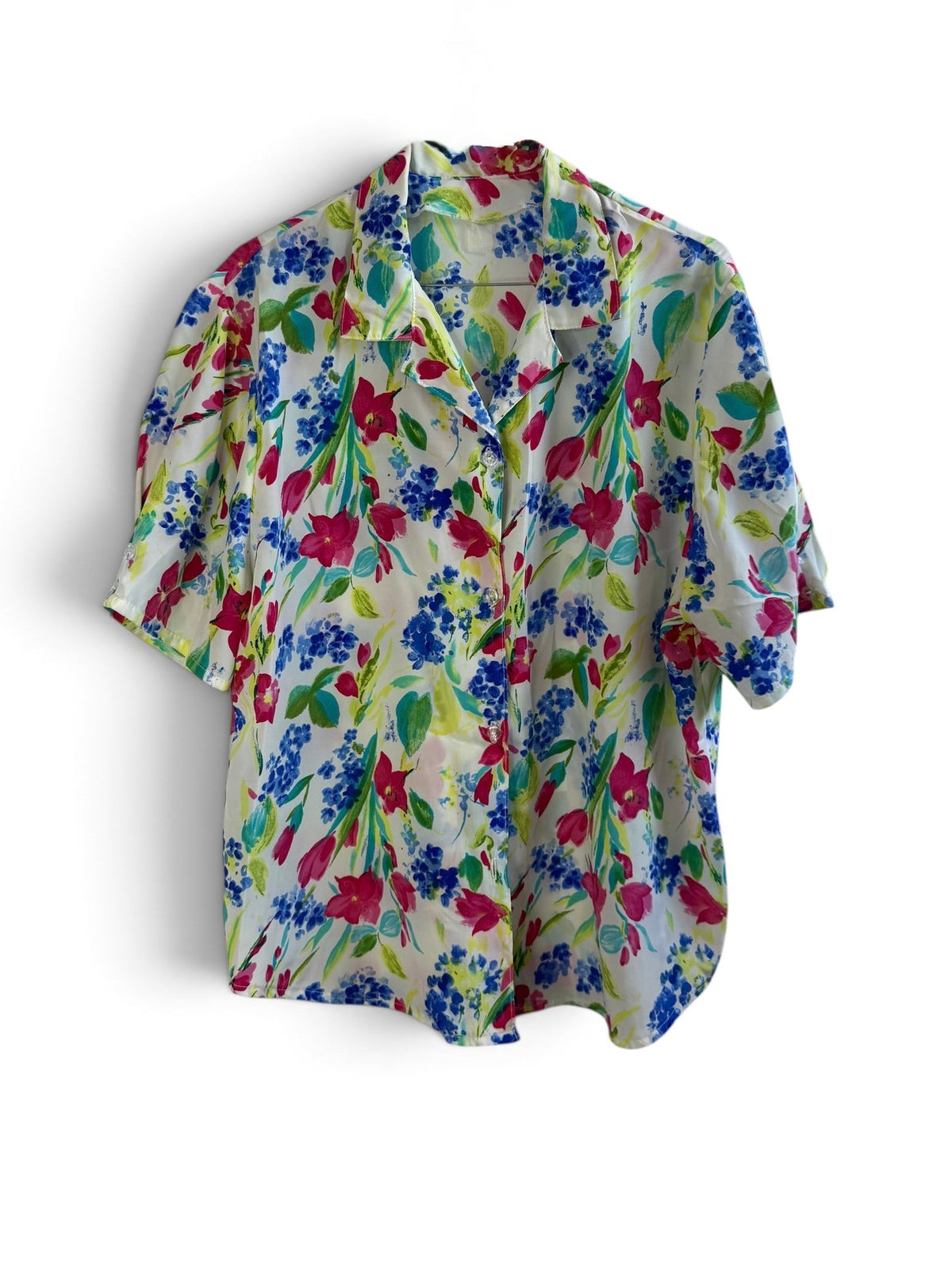 Vintage Floral Blouse