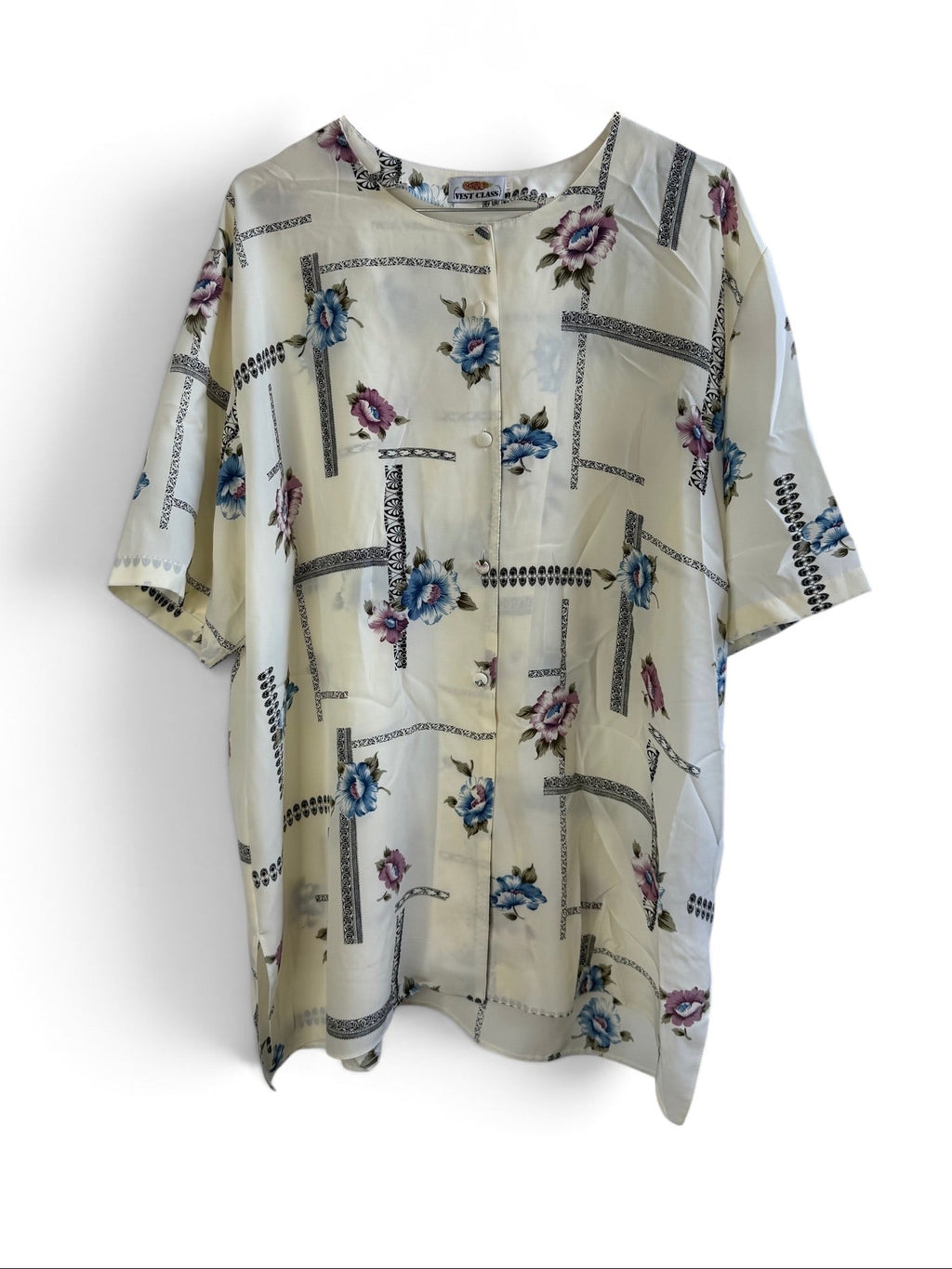 Vintage Floral Blouse