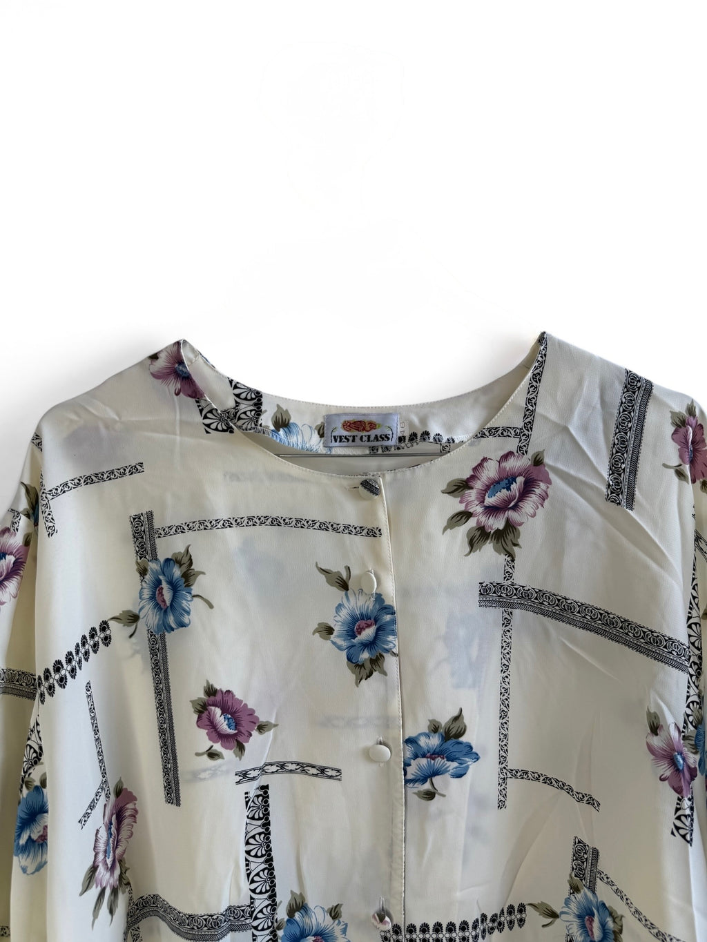 Vintage Floral Blouse