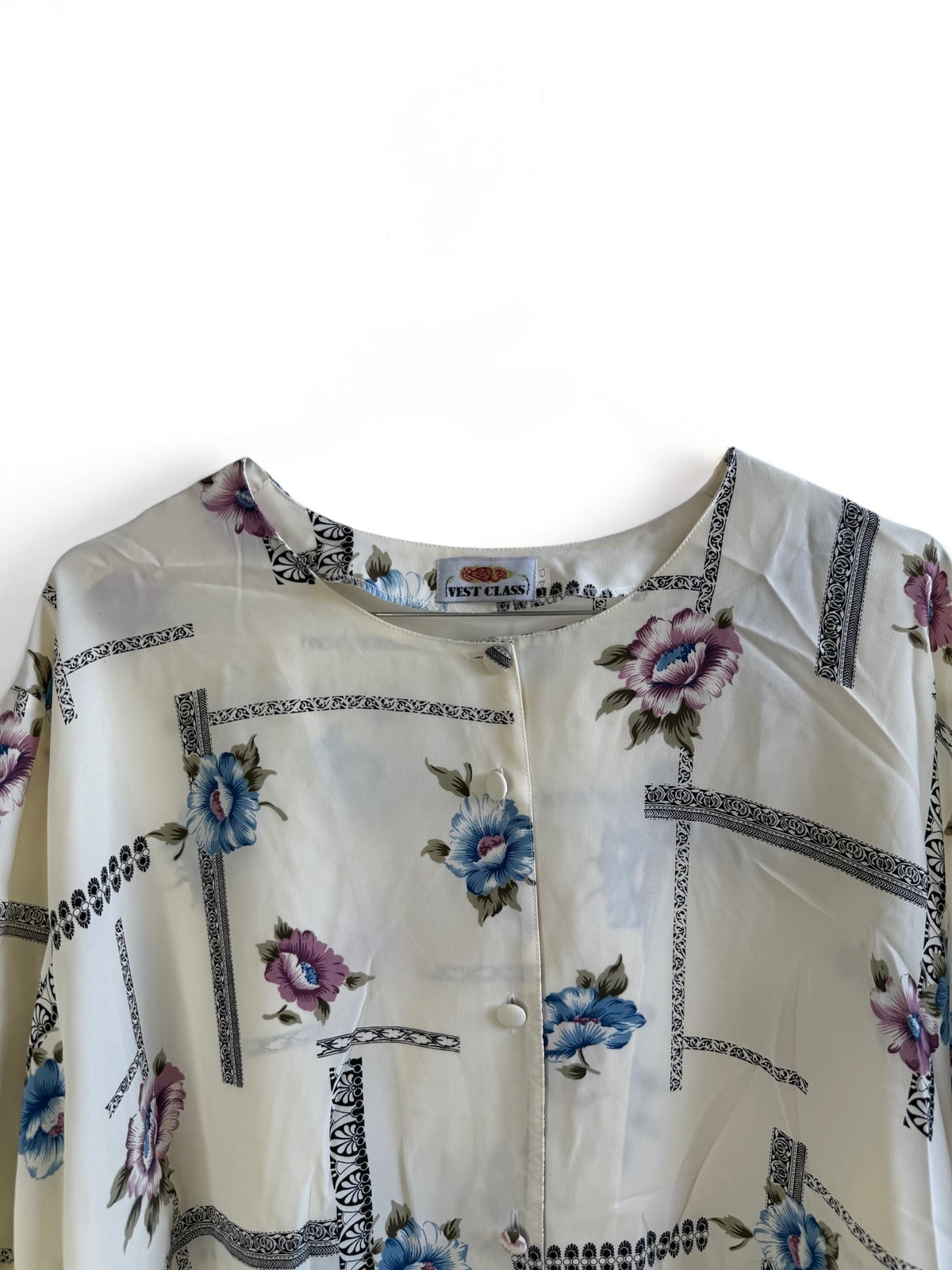 Vintage Floral Blouse