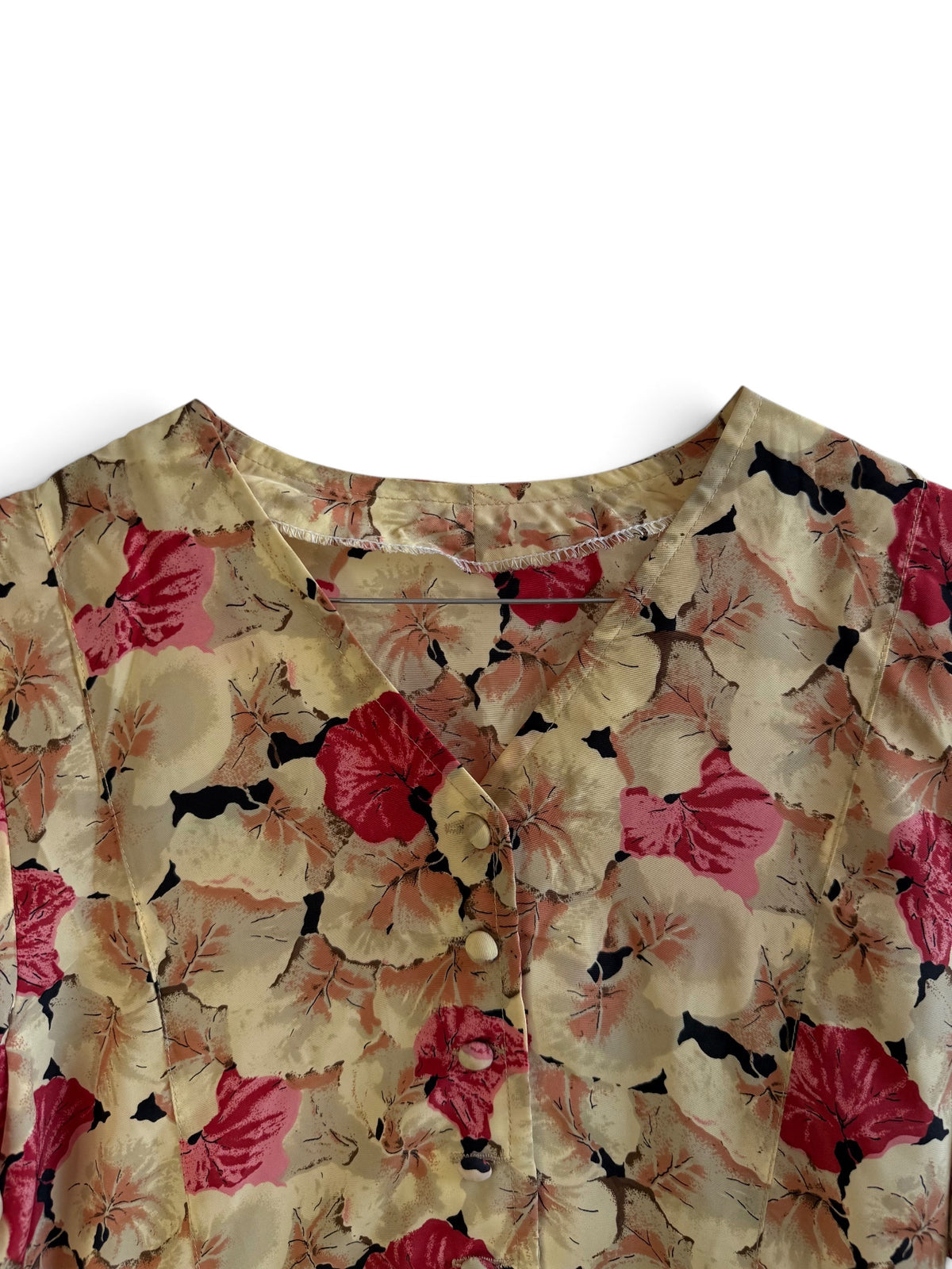 Vintage Floral Blouse