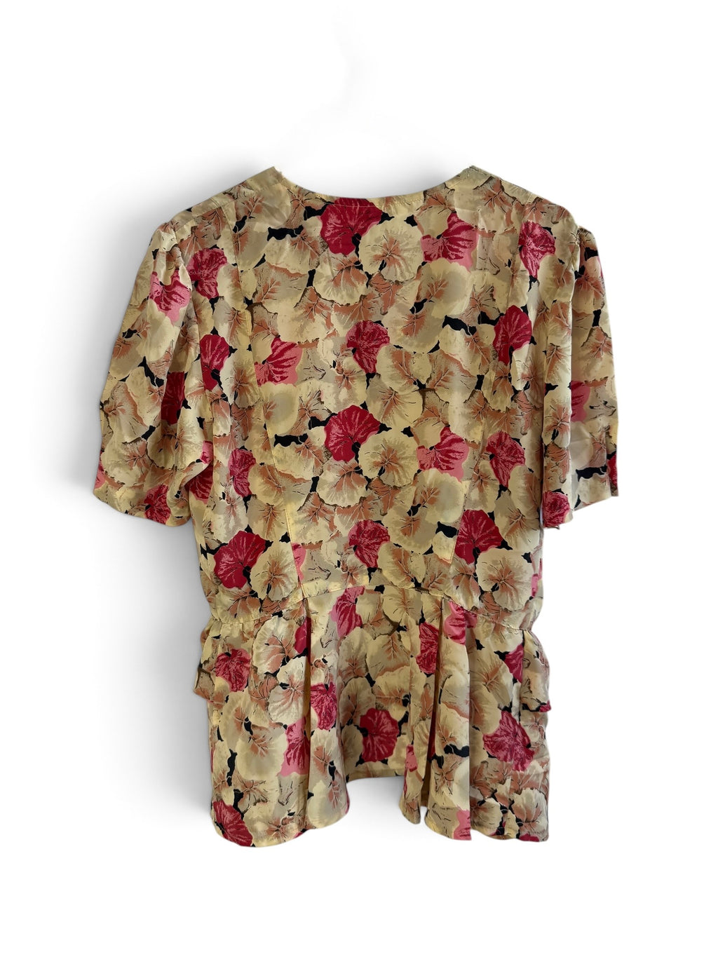 Vintage Floral Blouse