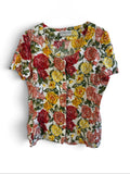 Vintage Floral Blouse