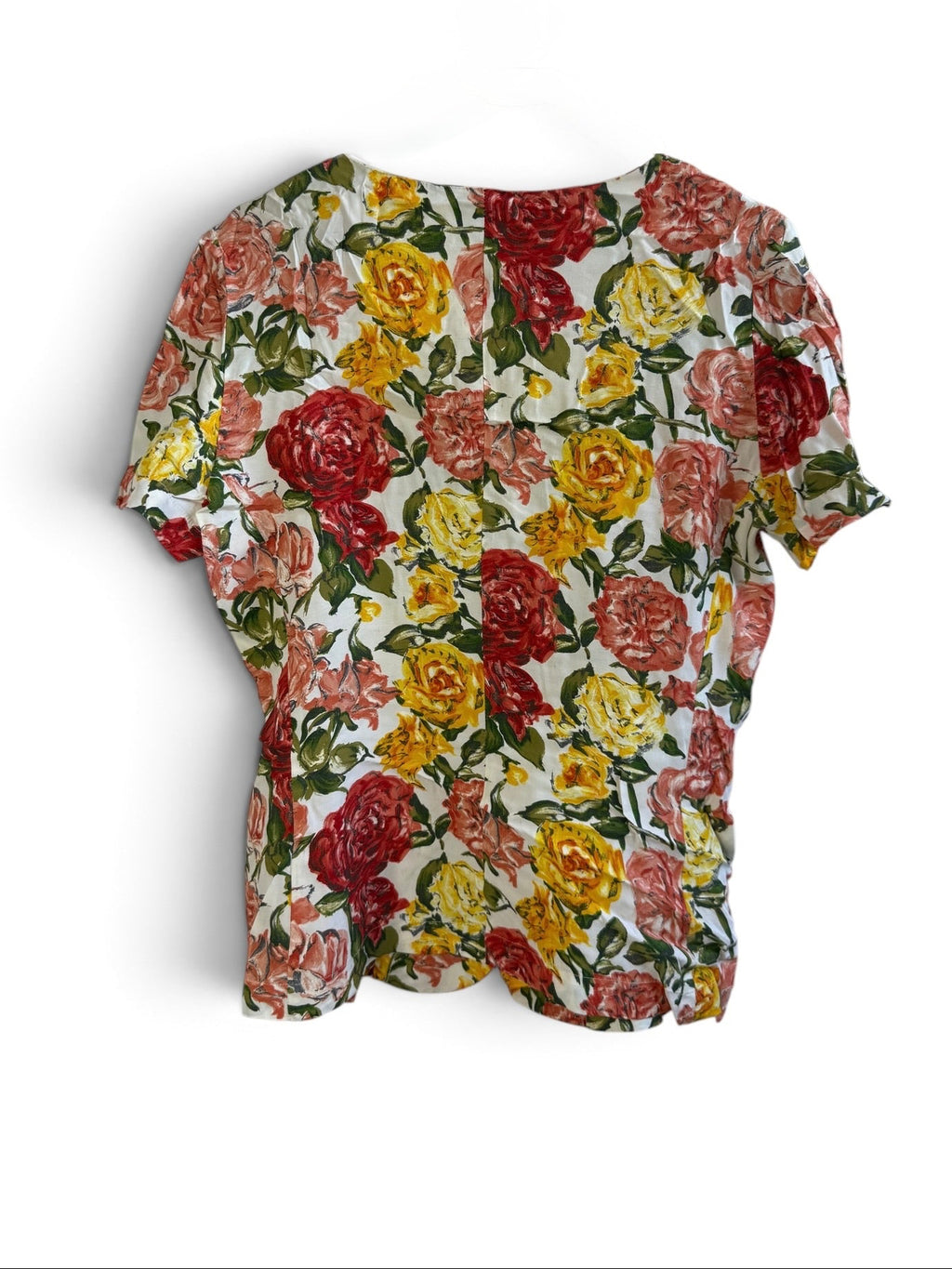 Vintage Floral Blouse