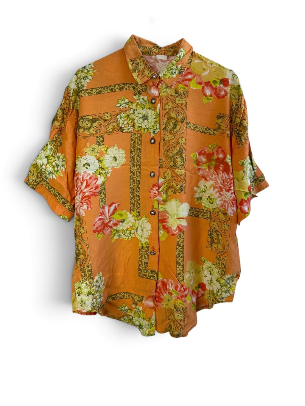 Vintage Floral Blouse