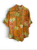 Vintage Floral Blouse