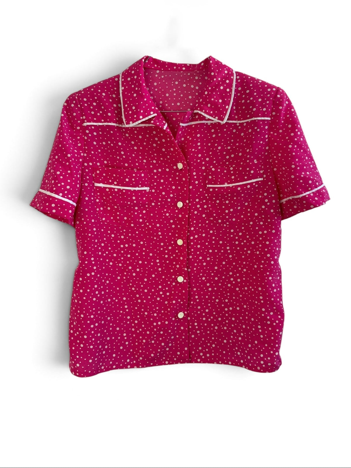 Vintage Printed Blouse