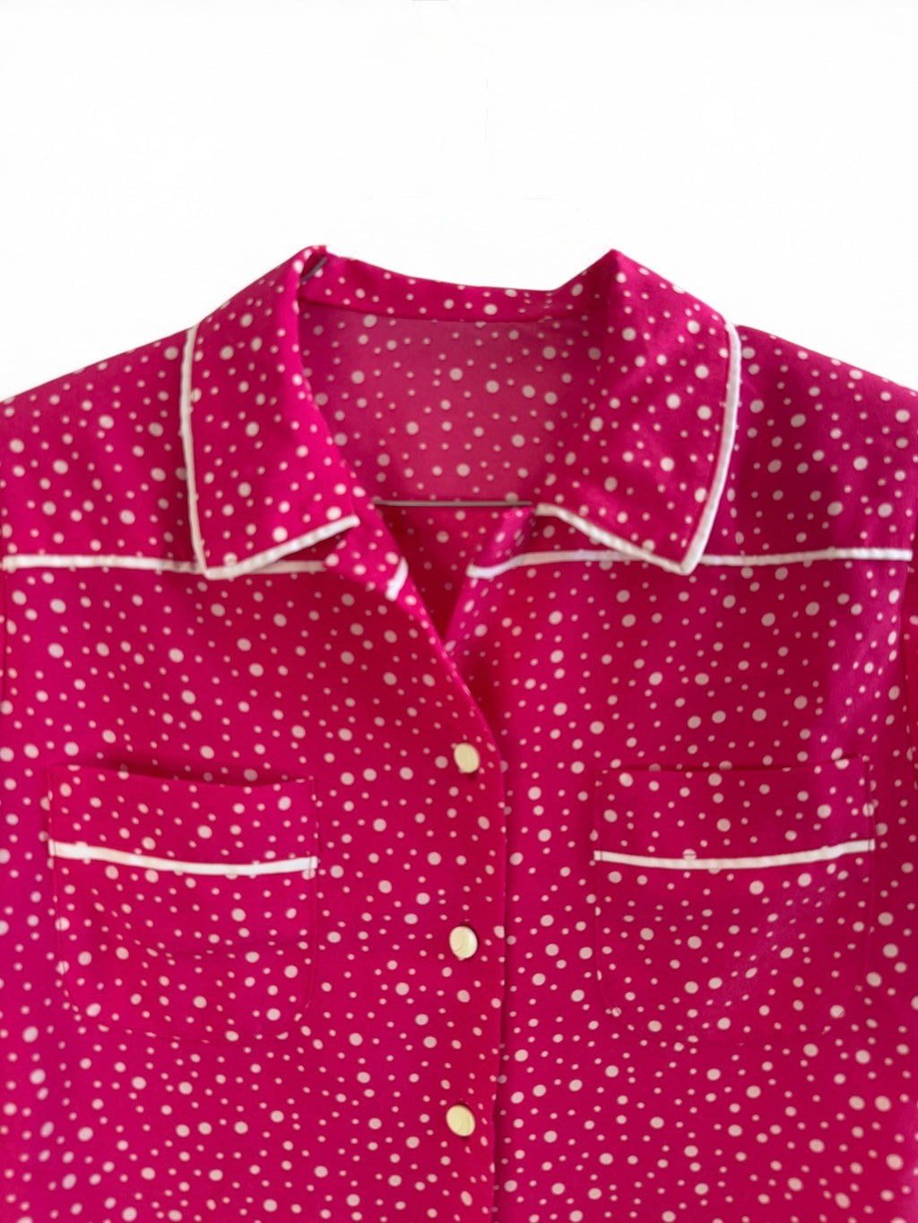 Vintage Printed Blouse
