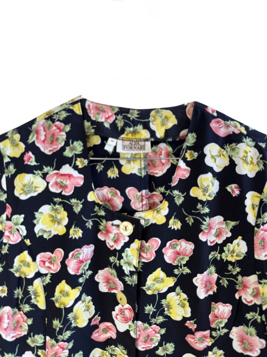 Vintage Floral Blouse