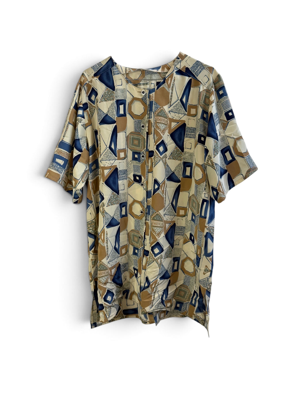 Vintage Printed Blouse