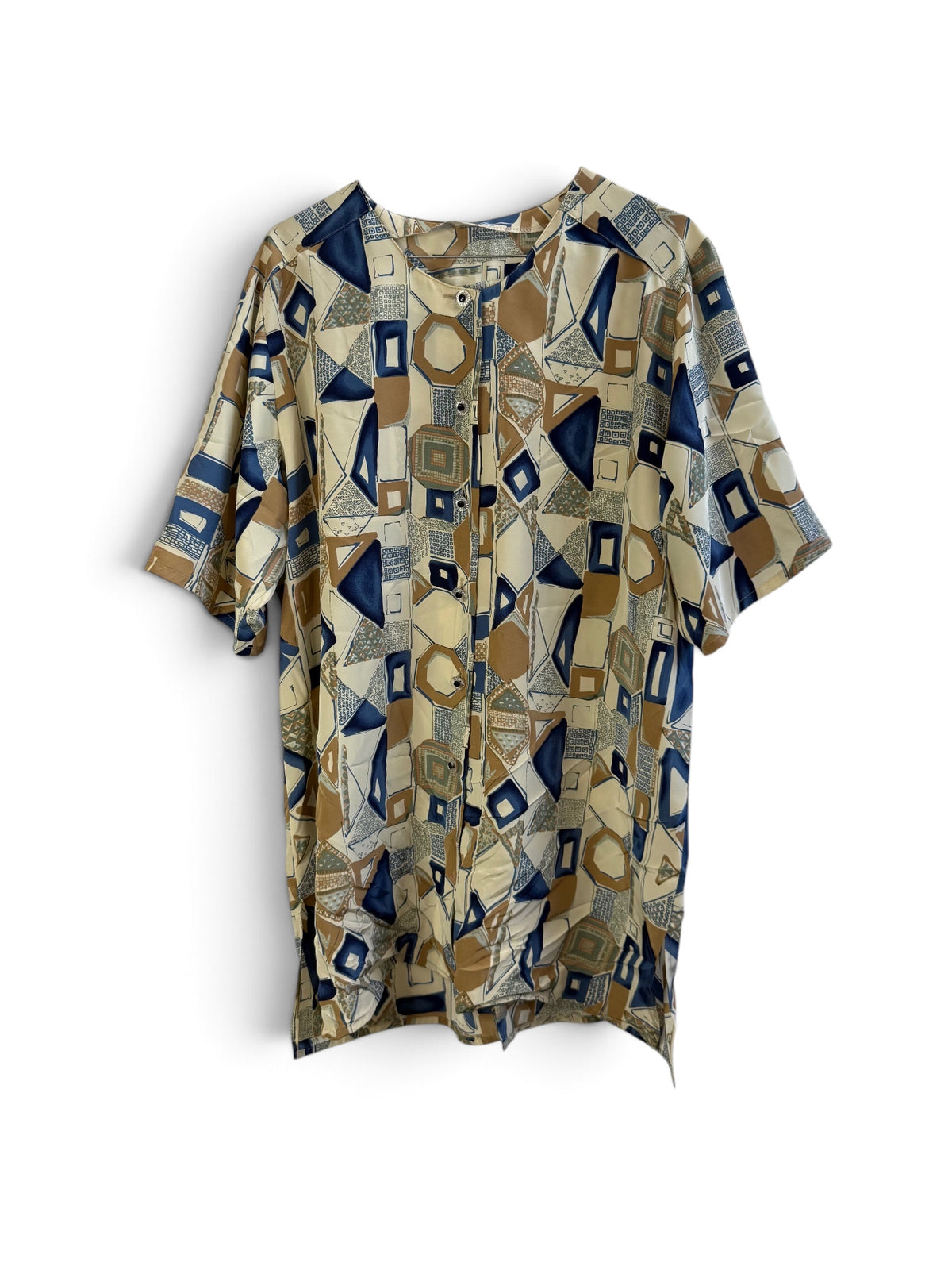 Vintage Printed Blouse