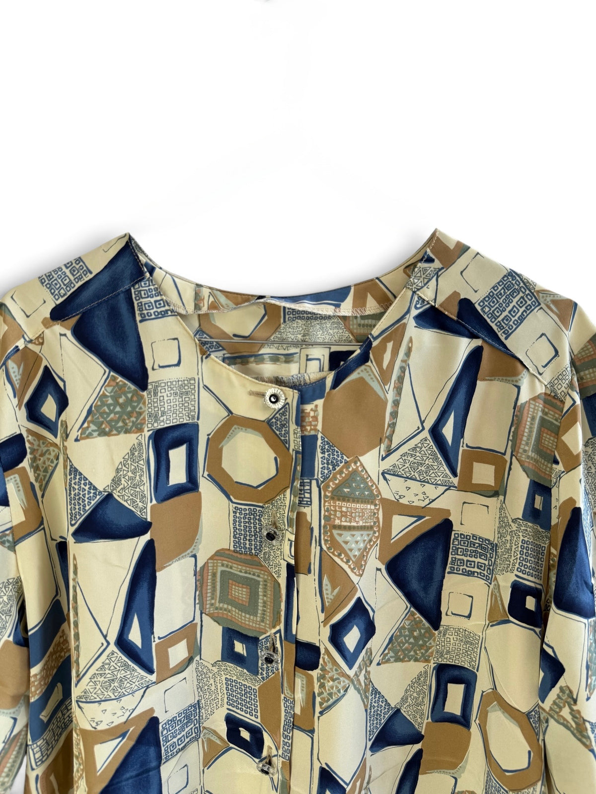 Vintage Printed Blouse