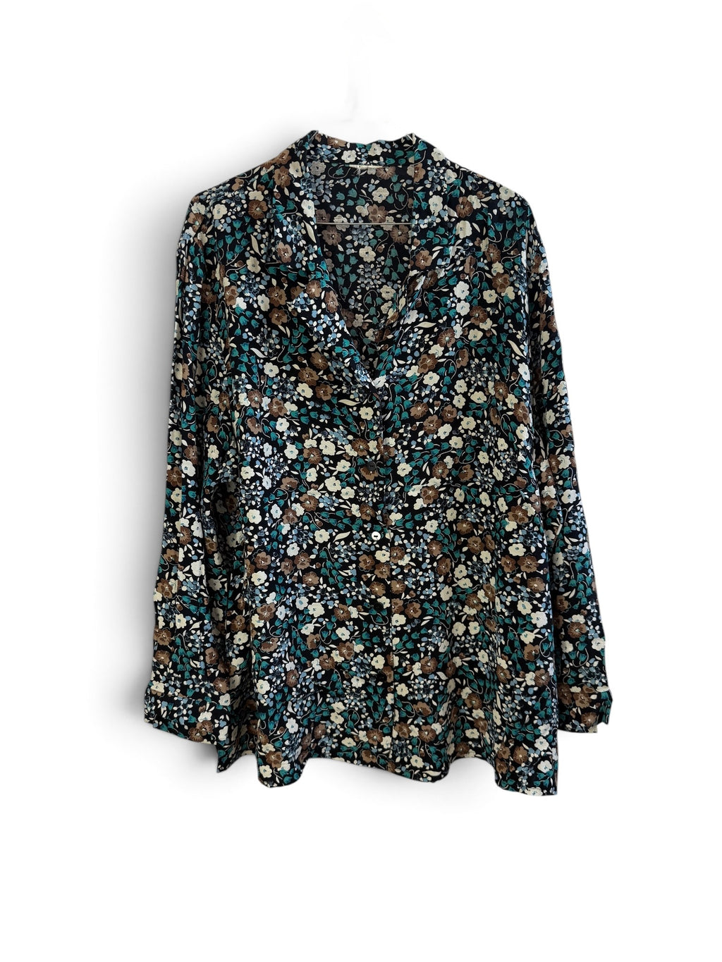 Vintage Floral Blouse