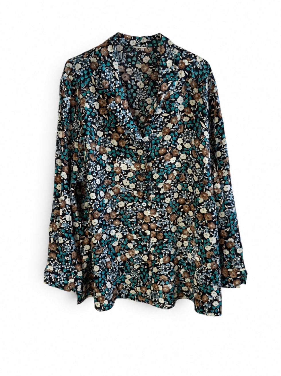 Vintage Floral Blouse