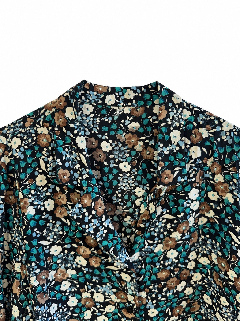Vintage Floral Blouse