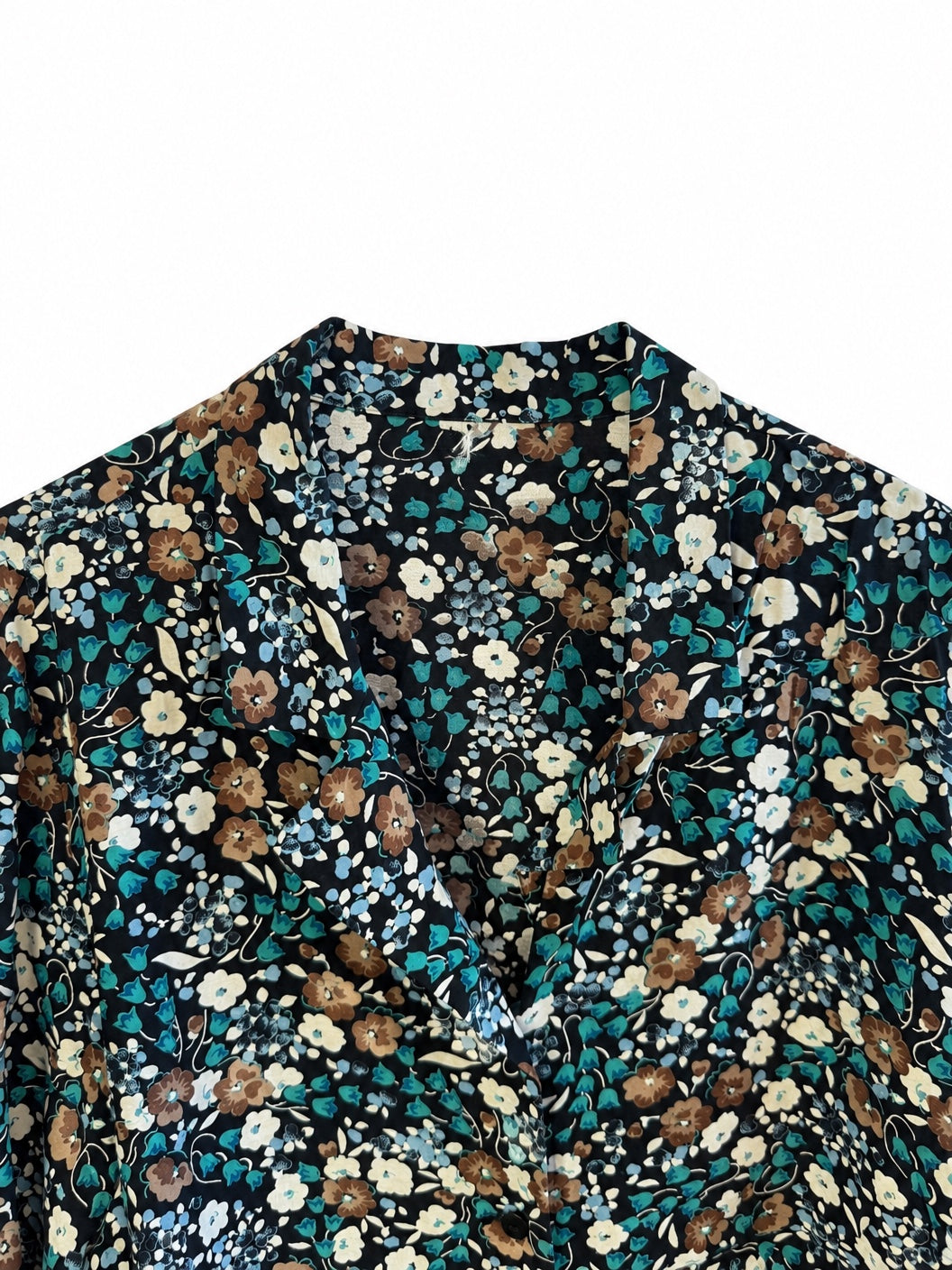 Vintage Floral Blouse