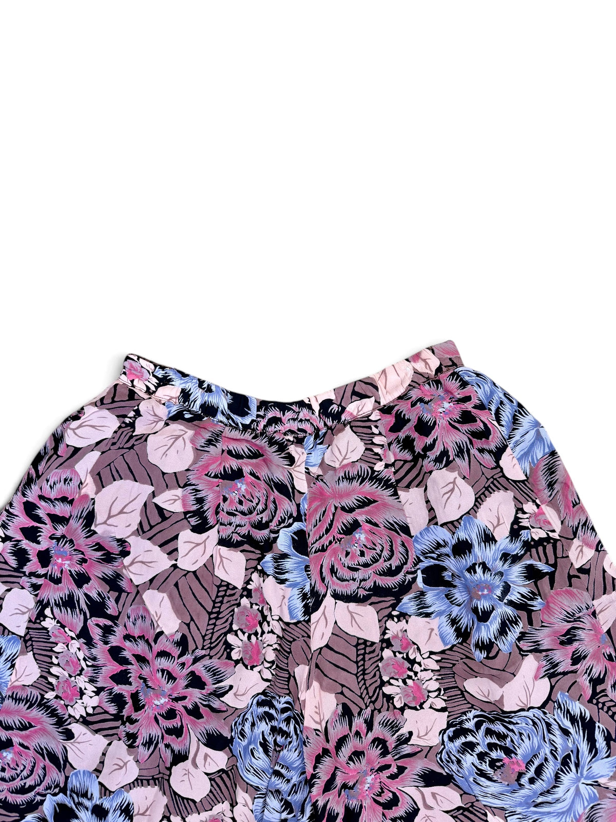 Floral Print Vintage Short
