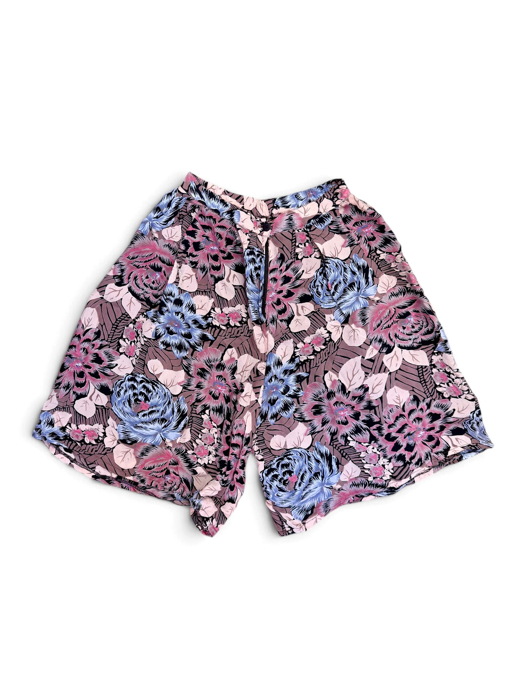Floral Print Vintage Short