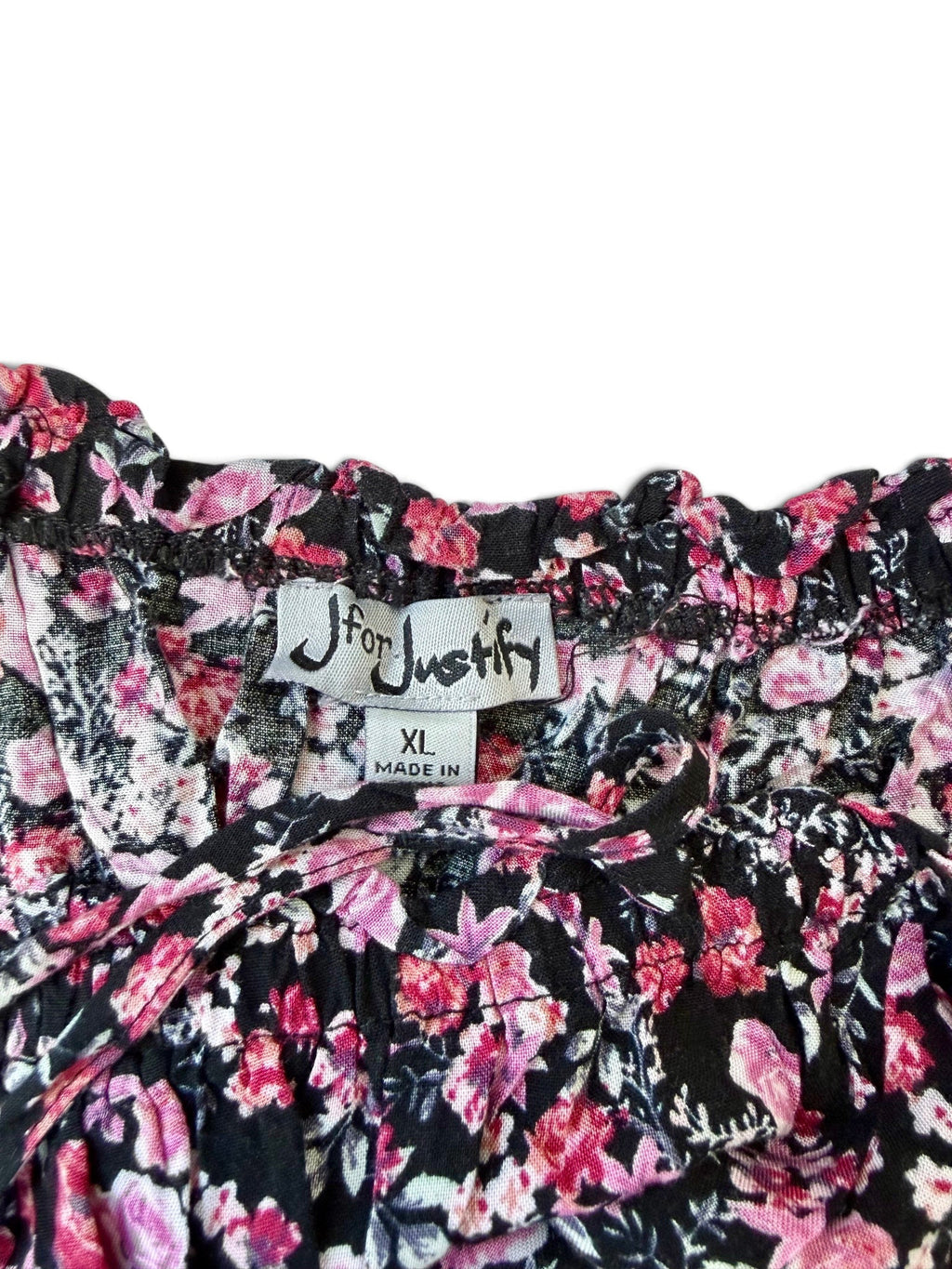 Pink Floral Vintage Jumpsuit